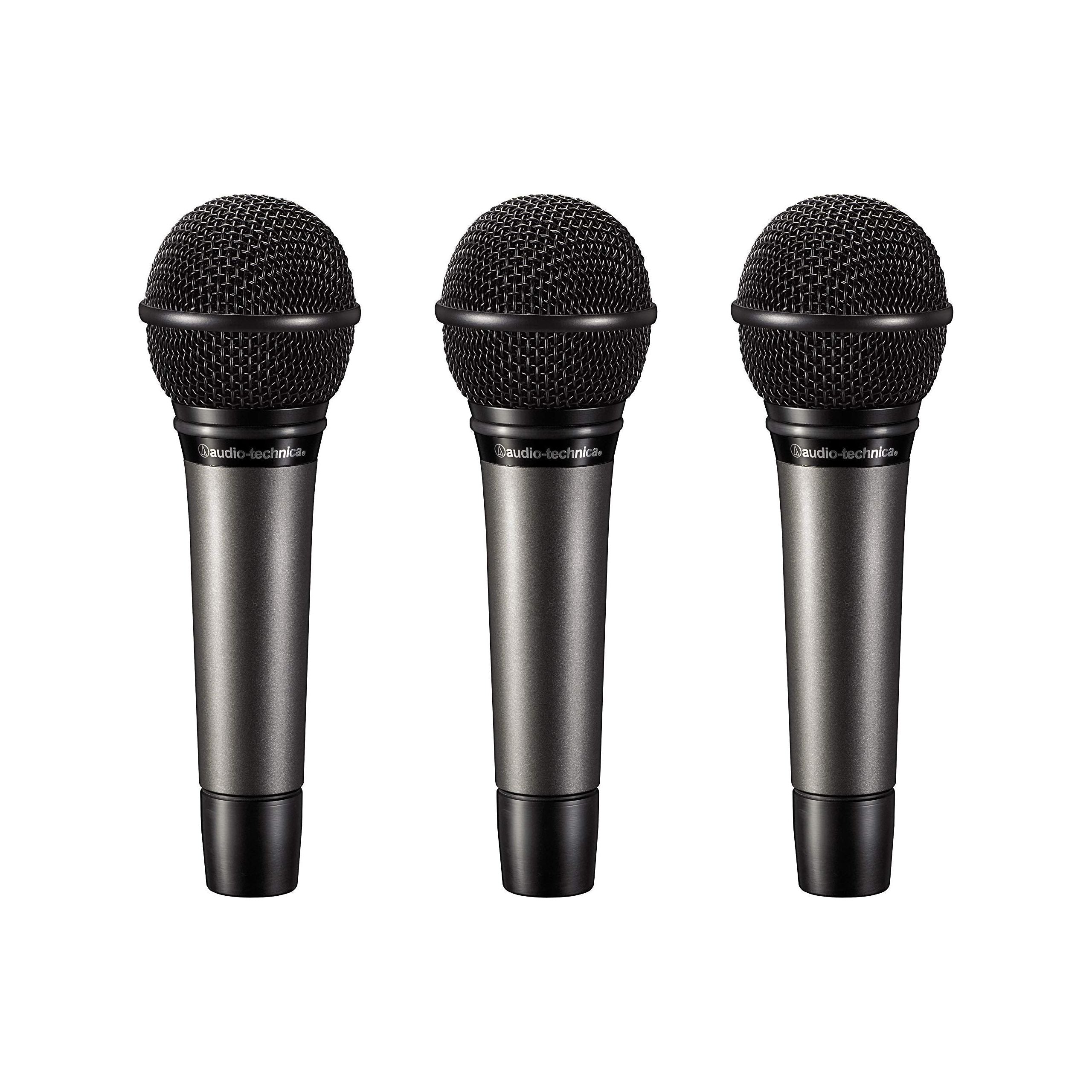 Audio-Technica ATM510PK Dynamic Cardioid Handheld Vocal Microphones (3 Pack)