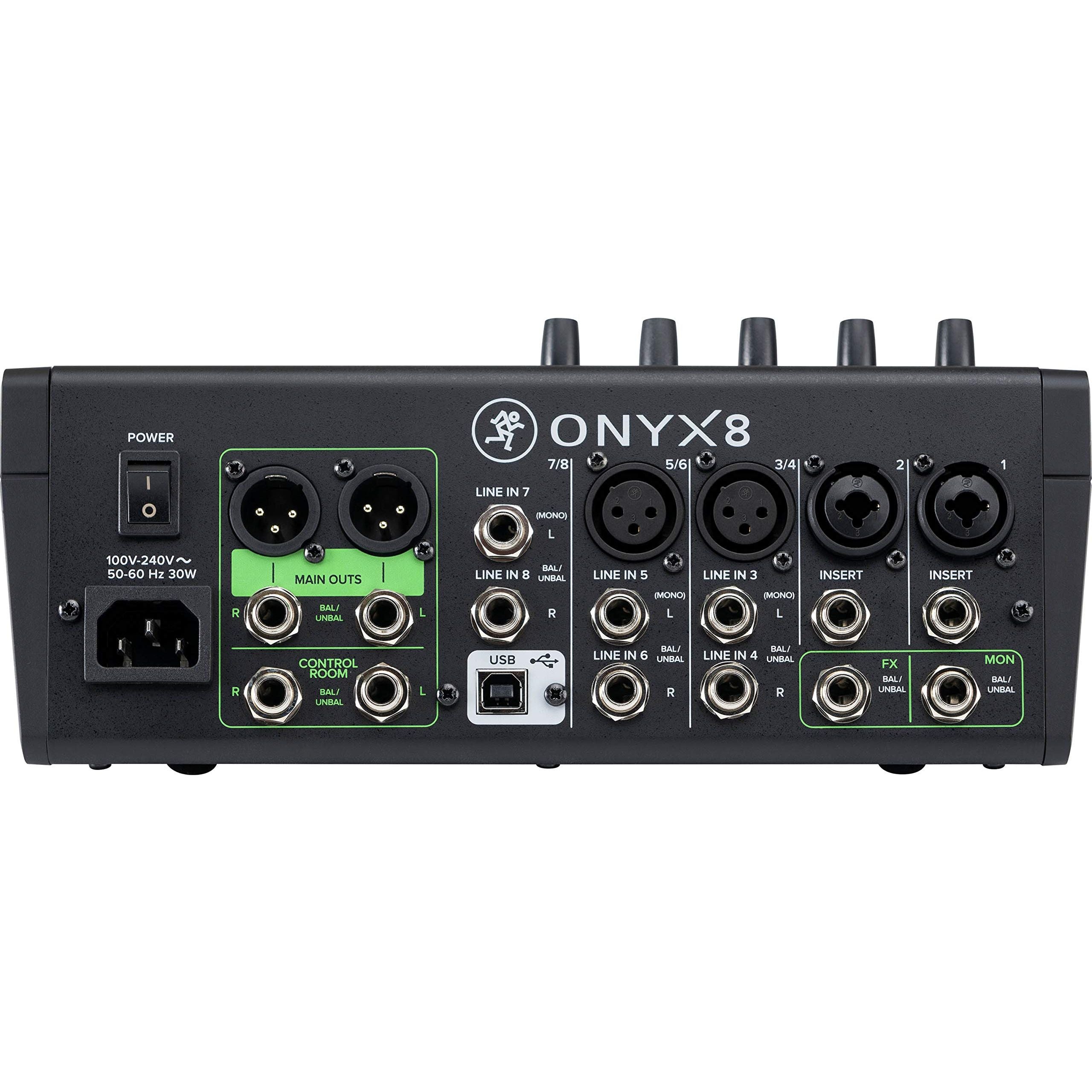 Mackie Onyx Channel Premium Analog Mixer with Multi-Track USB