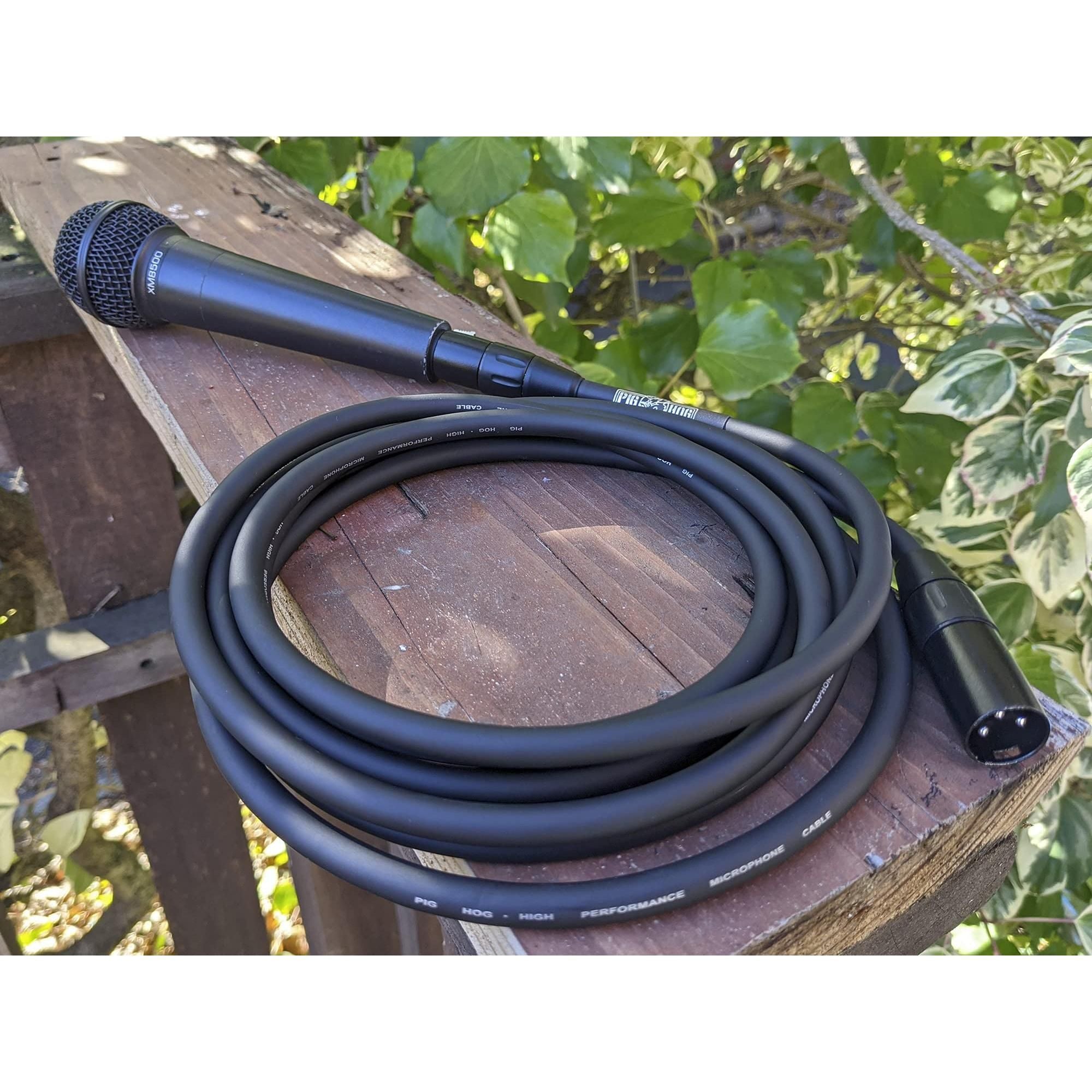 Pig Hog PHM25 High Performance 8mm XLR Microphone Cable, 25 Feet