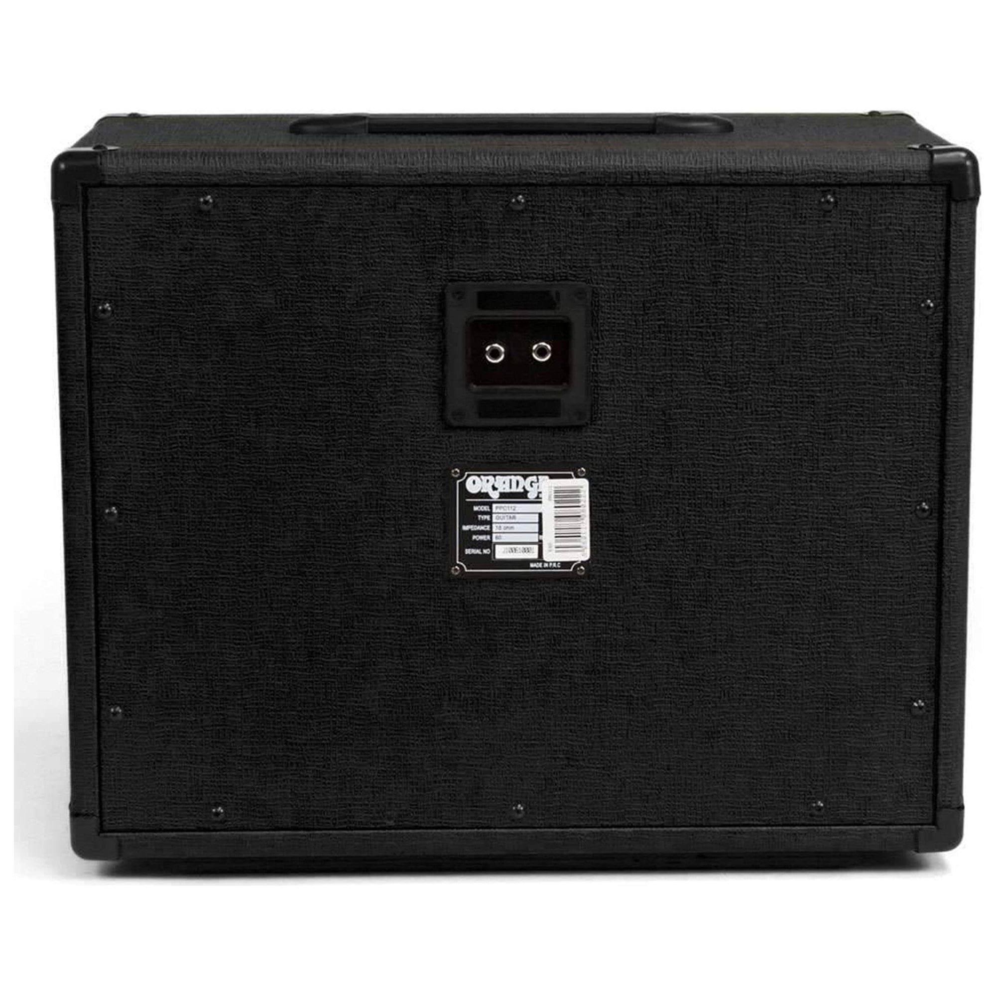 Orange PPC112 60W 1 x 12" 16-ohm Cabinet - Black