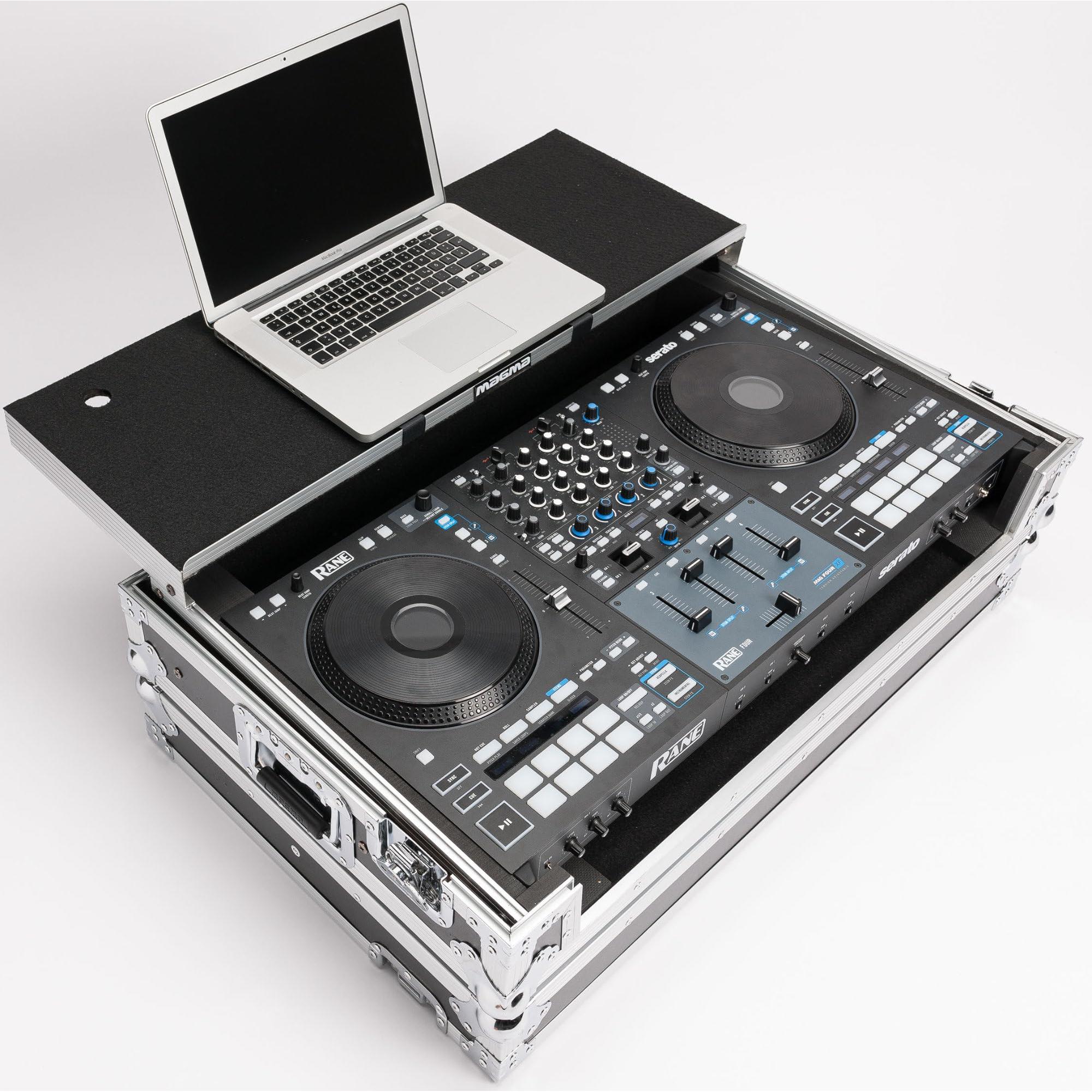 Magma DJ-Controller Workstation Rane Four and Rane Performer with Wheels