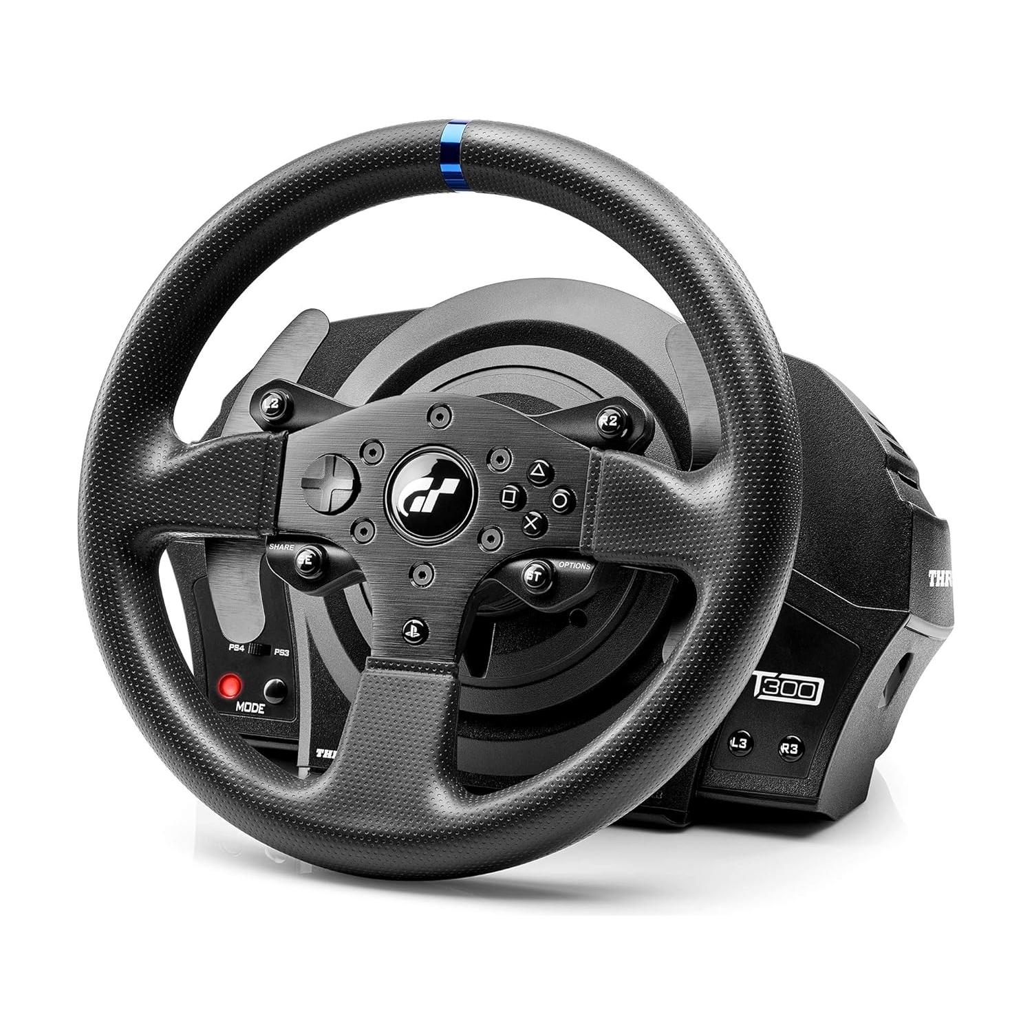 THRUSTMASTER T300 RS - Gran Turismo Edition Racing Wheel with pedals (Compatible with PS5,PS4,PC)