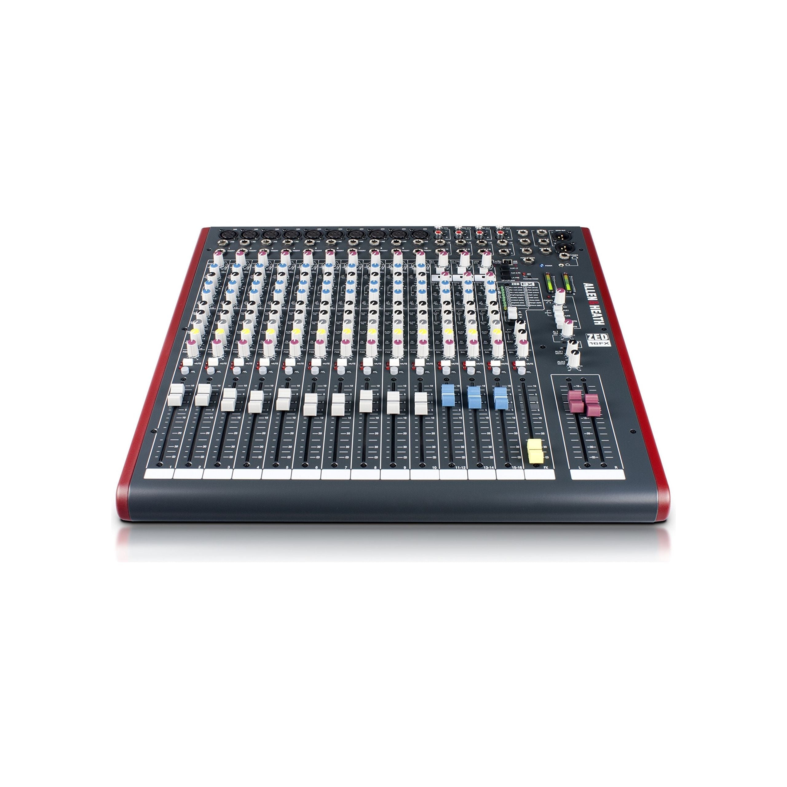 Allen & Heath ZED-14 - 14-Channel Touring Quality Mixer with USB I/O (AH-ZED-14)