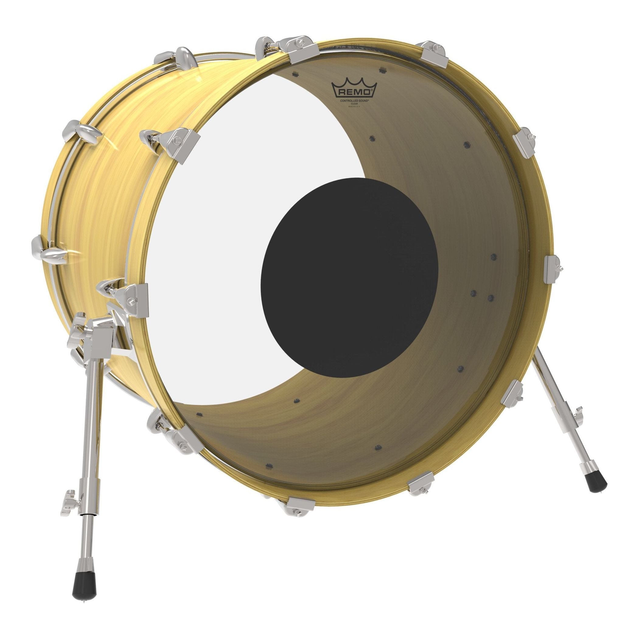 Remo Controlled Sound Clear Black Dot™ Drumhead