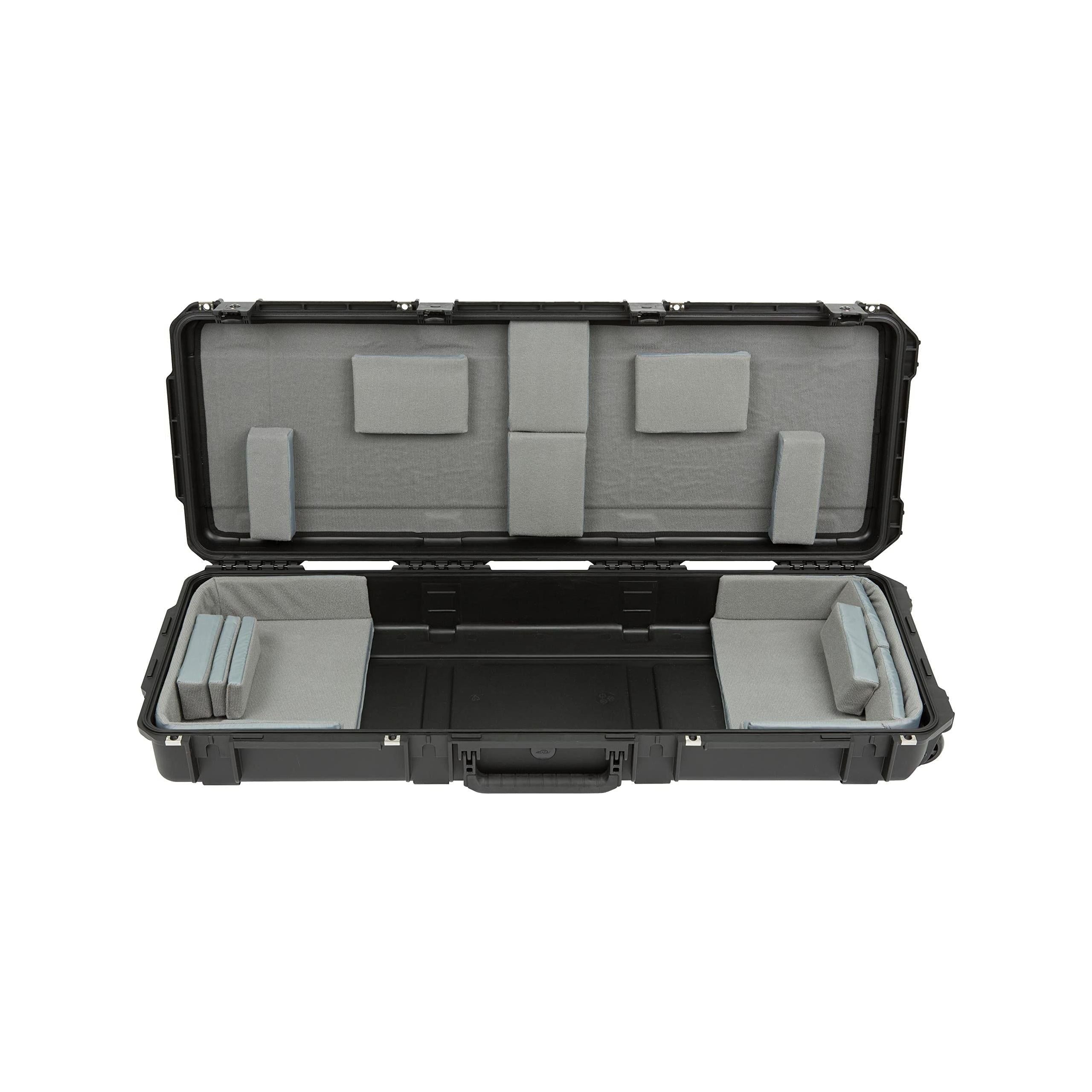 SKB w/Think Tank Interior: 39.5" x 13.5" x 3.75" 3i-4214-TKBD iSeries 4214-5 Narrow 61-Note Keyboard Case