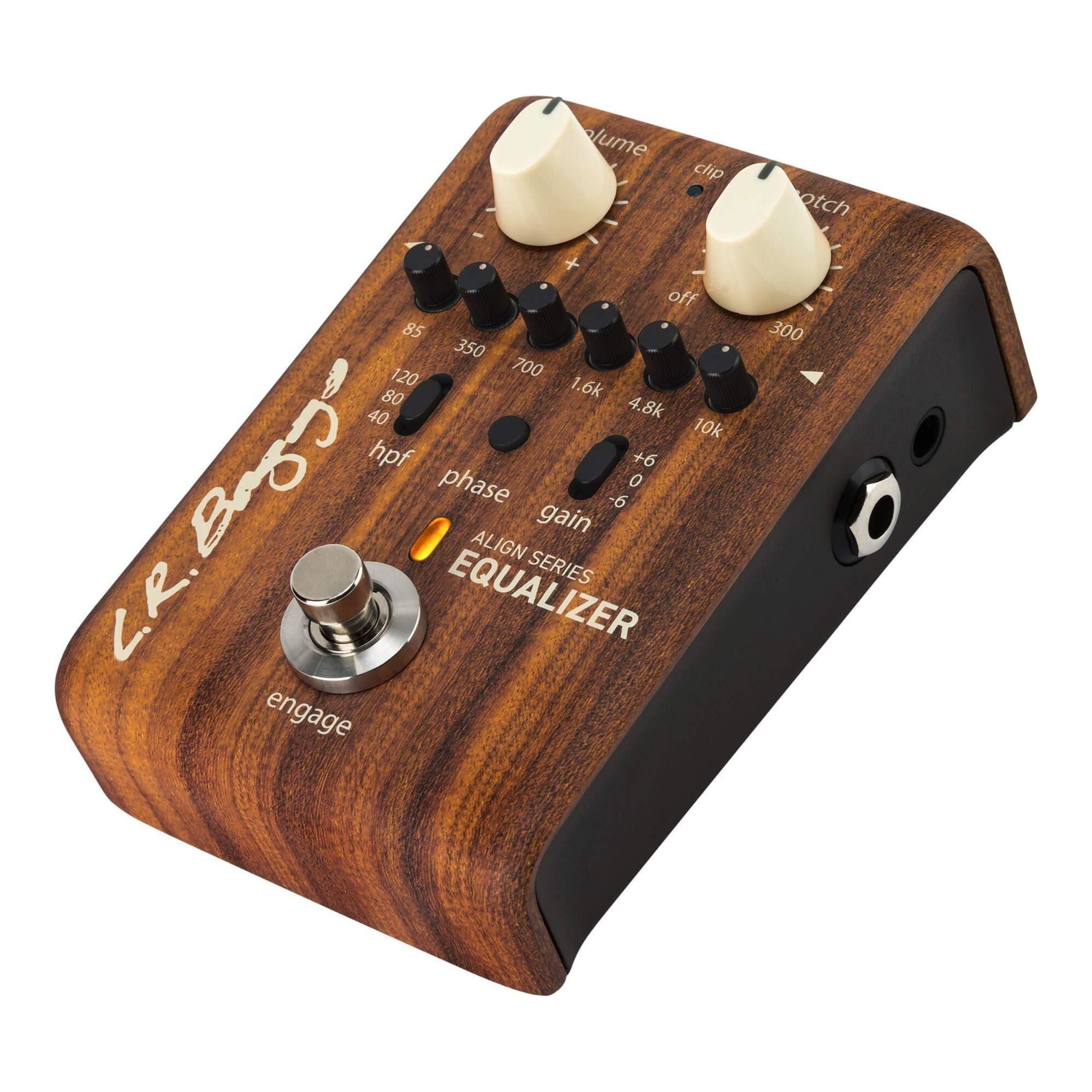 L.R. Baggs Align Series Equalizer Acoustic Guitar EQ Pedal and Anti-feedback