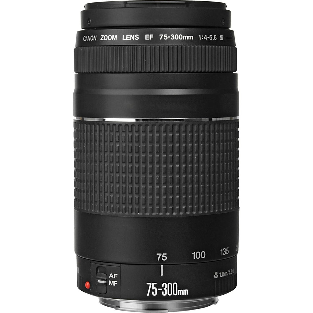 Canon EF 75-300mm f/4-5.6 III Telephoto Zoom Lens for Canon SLR Cameras, 6473A003