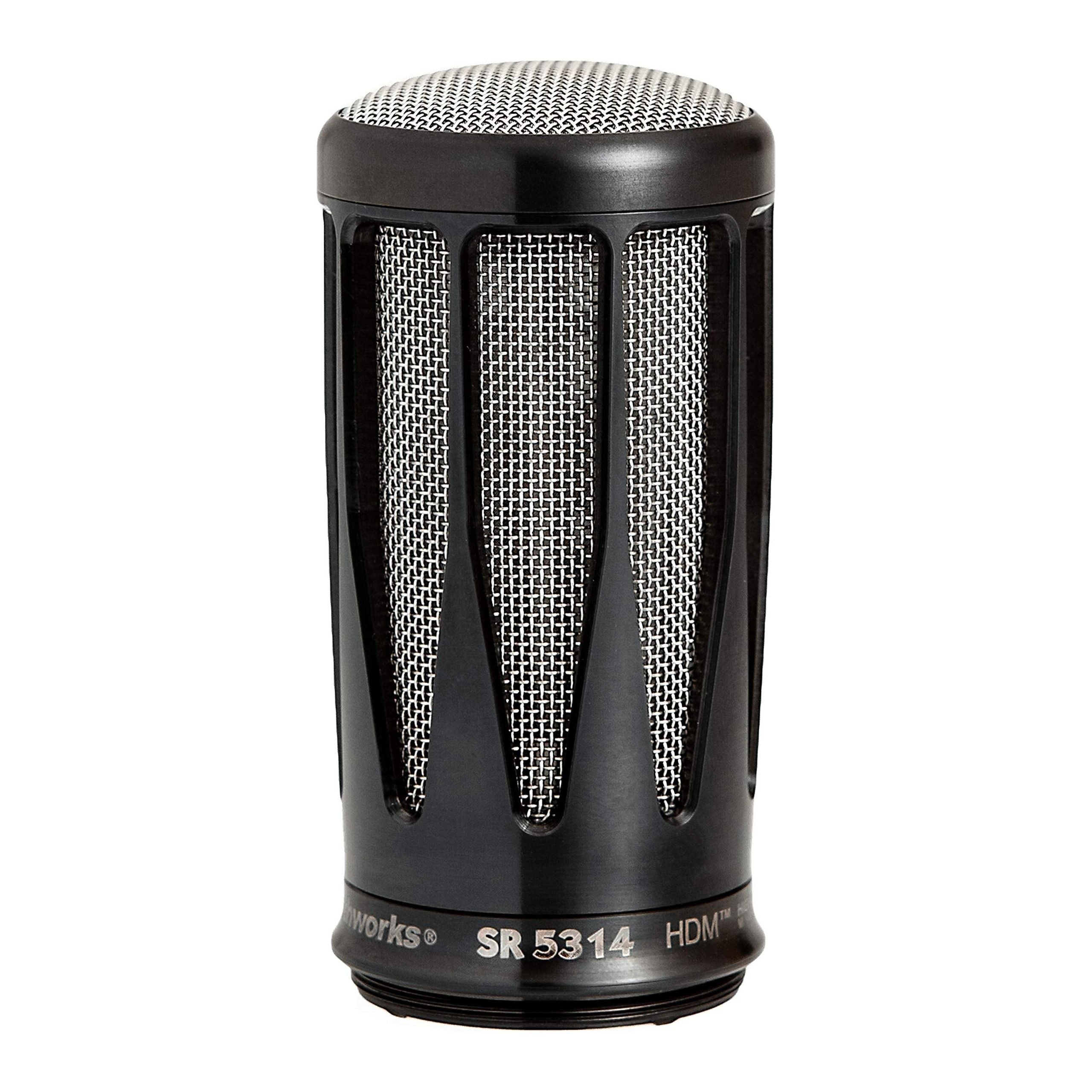 Earthworks SR5314-SB Wireless Microphone Capsule - Black with Stainless Steel Mesh