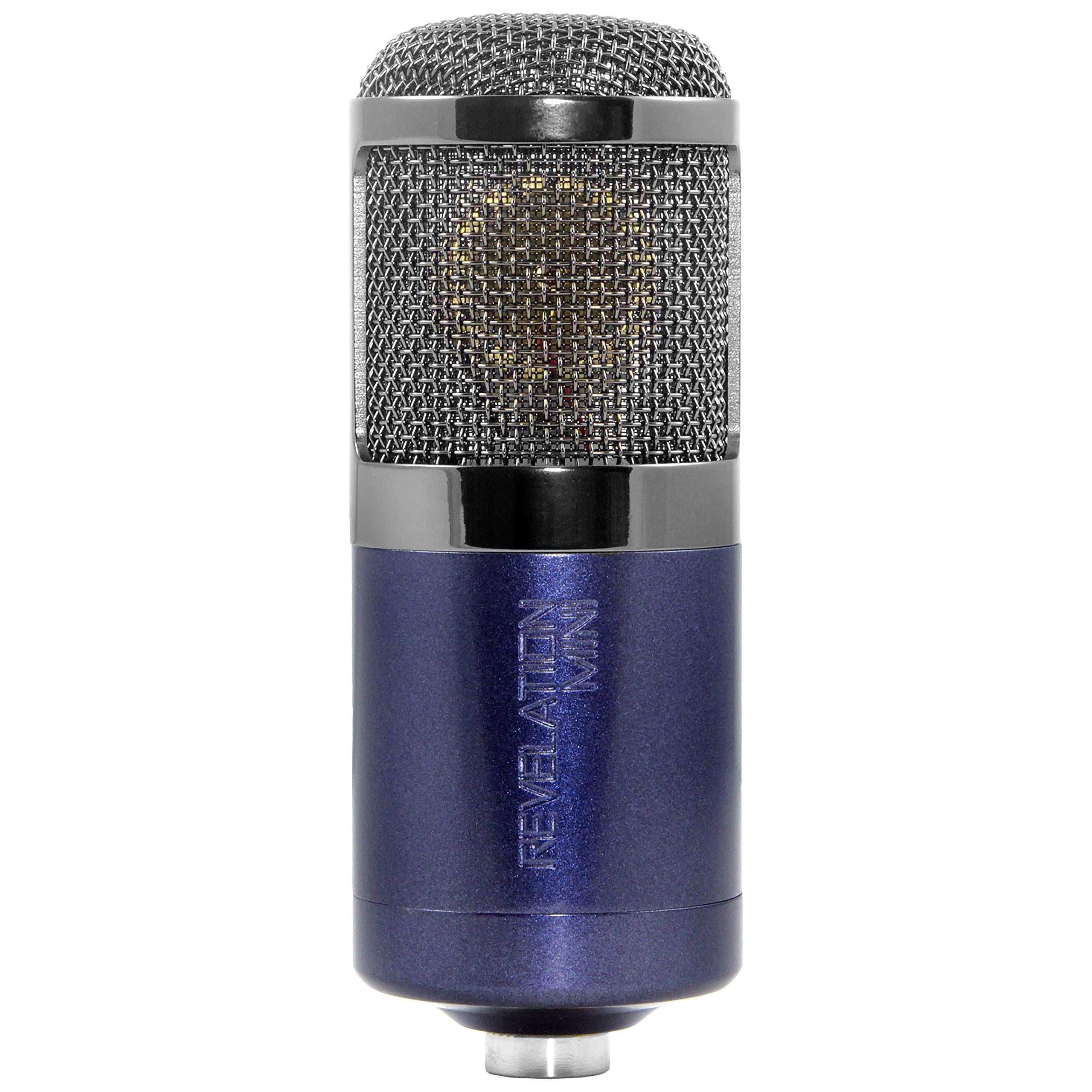 MXL Revelation FET Mini Microphone - Classic Tube Warmth, 3-Stage Pad, 48V Phantom Power, XLR Connectivity