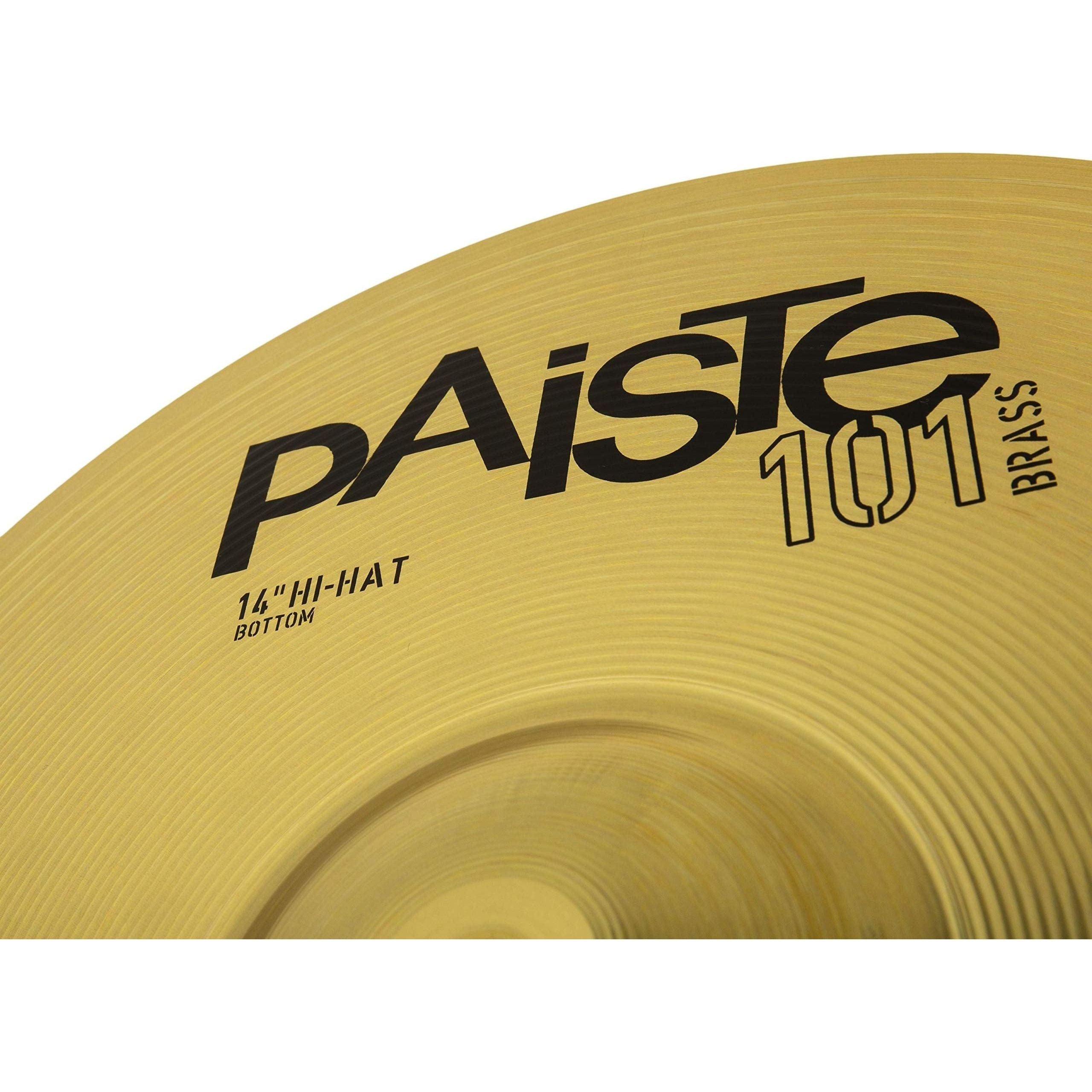 Paiste 14 inch 101 Brass Hi-hat Cymbals