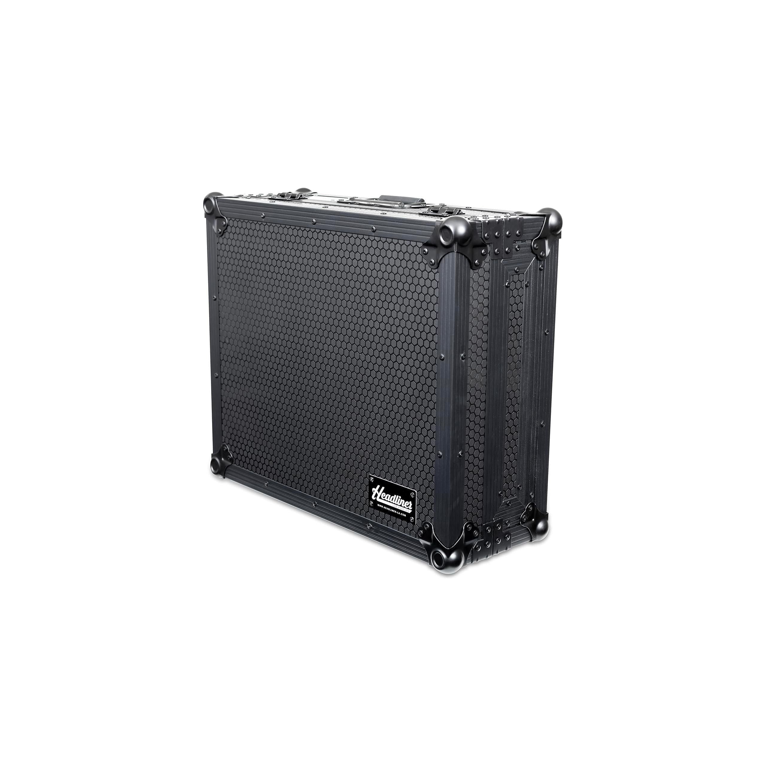 Headliner Pitch Black Custom Fit Flight Case Compatible with Pioneer DJ DJM-A9 DJ Mixer, DJ Equipment Road Case