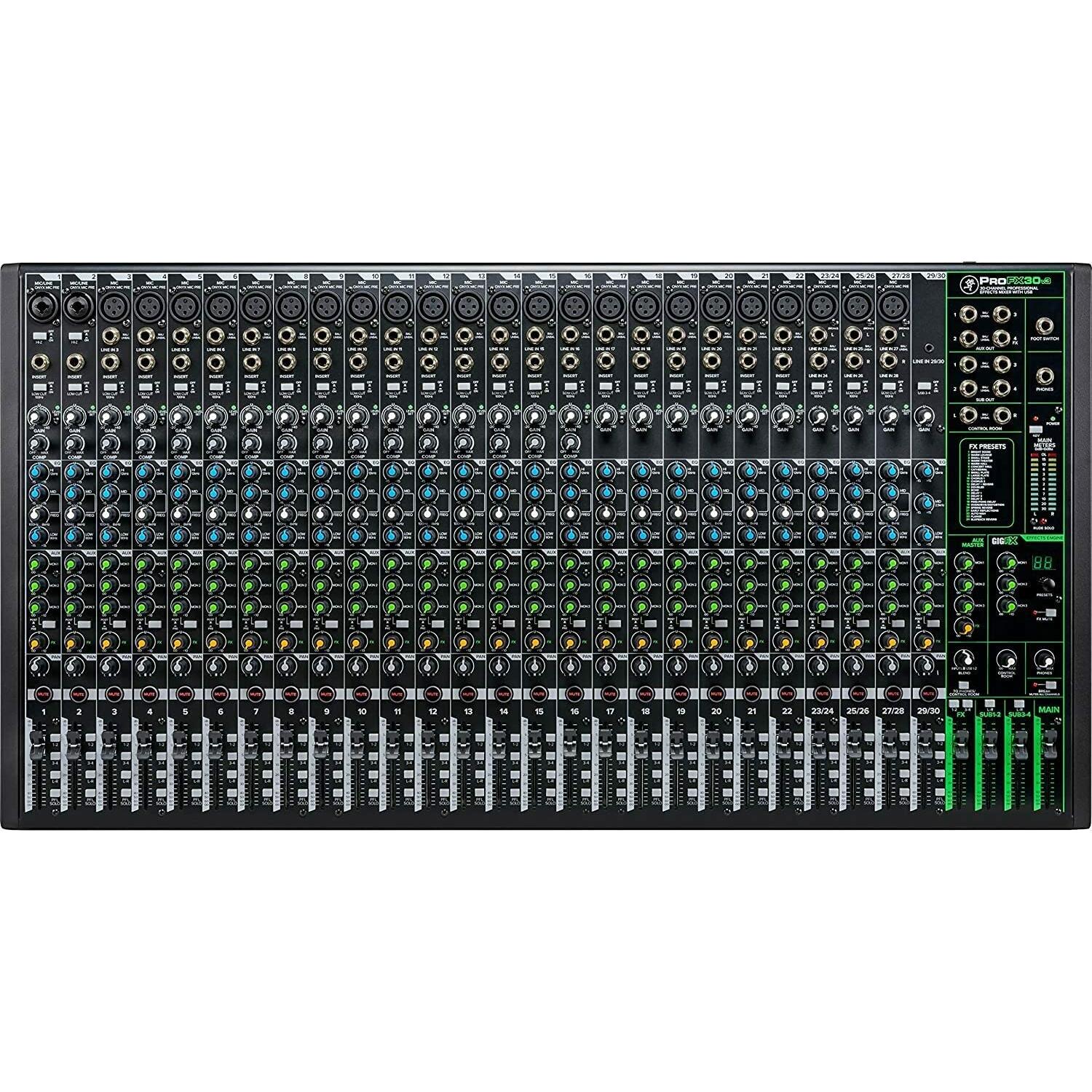 Mackie ProFXv3/v3+ Series, Professional Analog Mixer with USB, Onyx Mic Preamps and GigFX Effects Engine