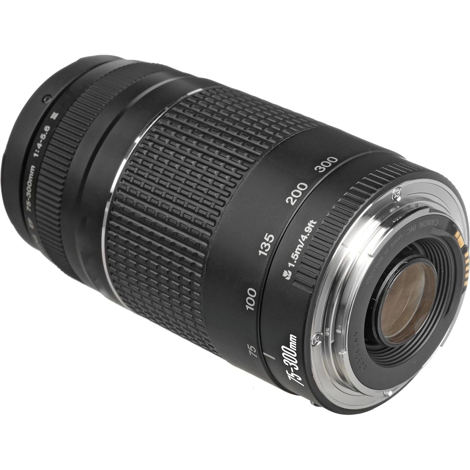 Canon EF 75-300mm f/4-5.6 III Telephoto Zoom Lens for Canon SLR Cameras, 6473A003