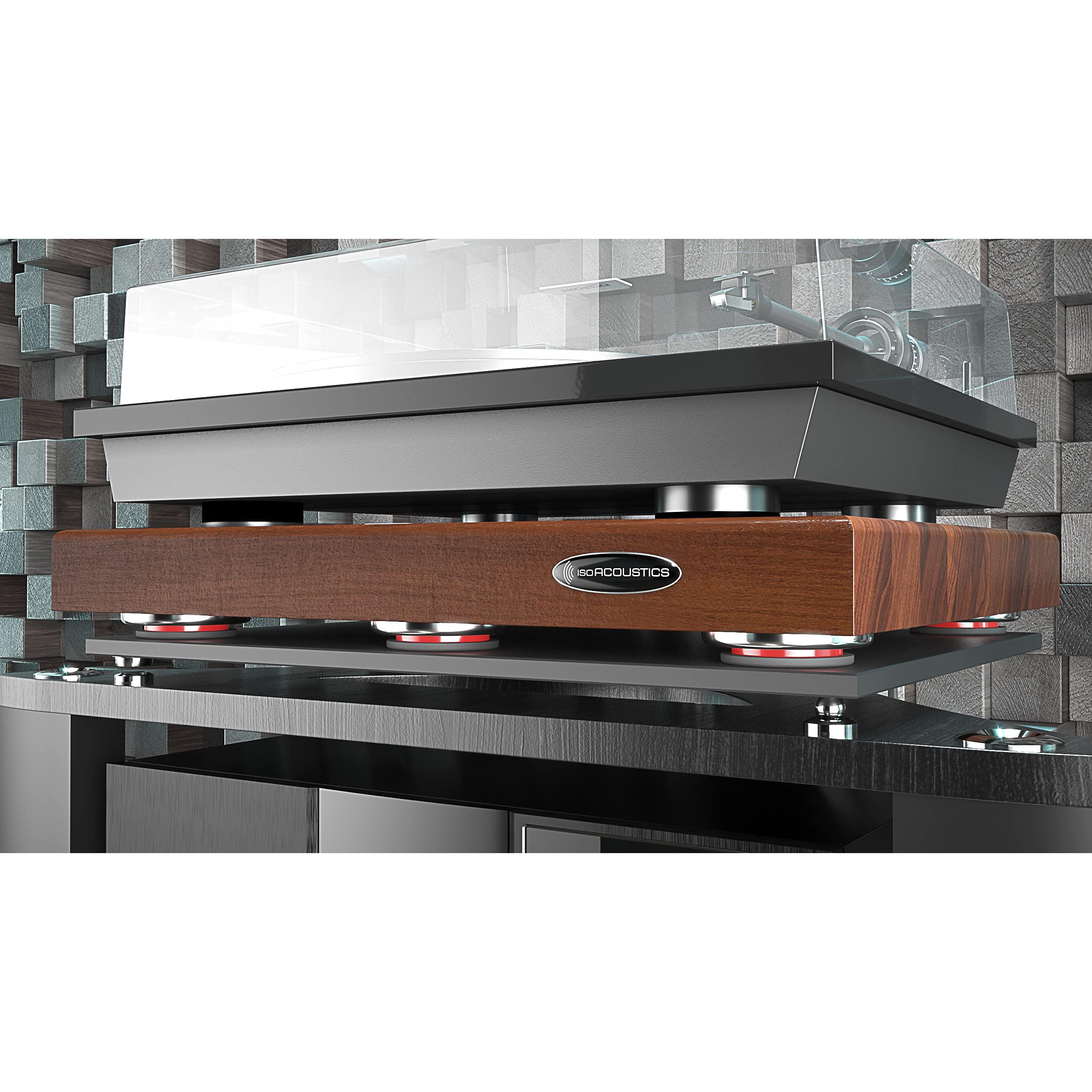 IsoAcoustics DELOS Turntable Isolation Butcher Block