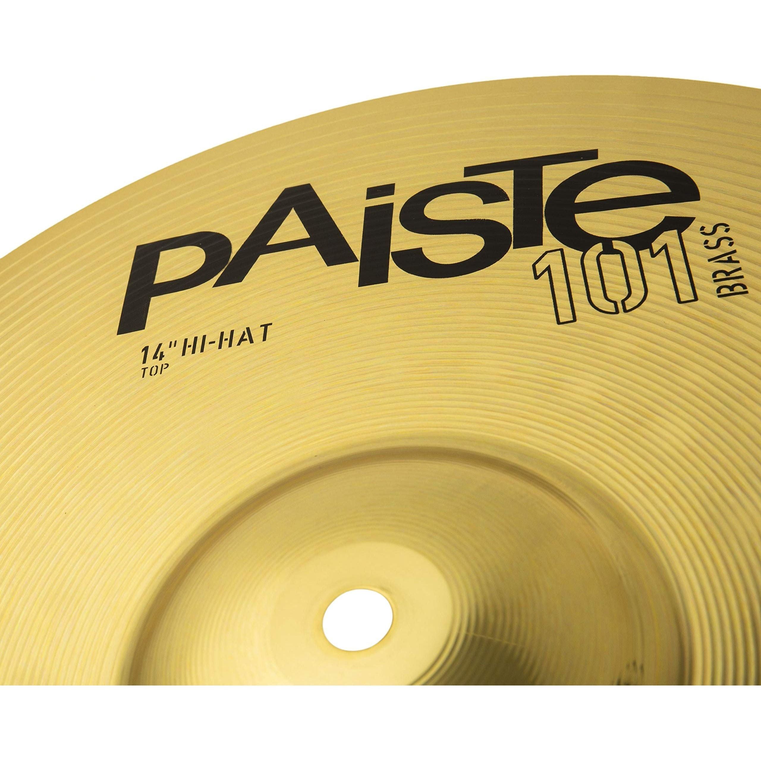 Paiste 14 inch 101 Brass Hi-hat Cymbals