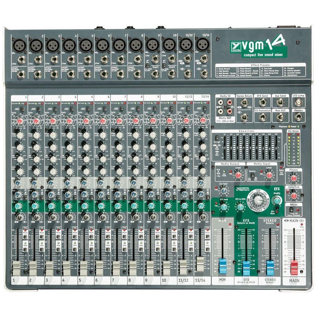 Yorkville VGM14 Compact Live Sound Passive Mixer