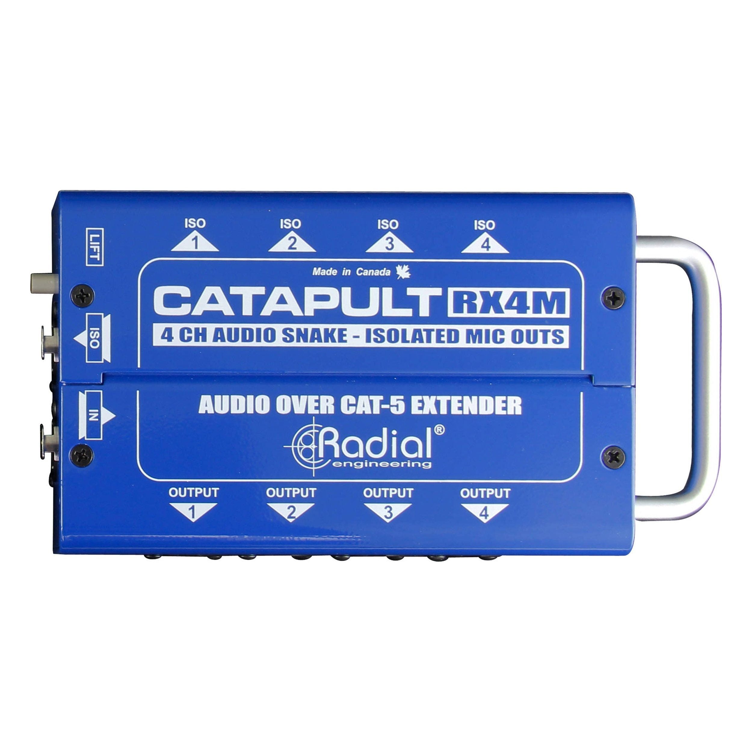 Radial Catapult RX4 4-channel Cat 5 Audio Snake Module