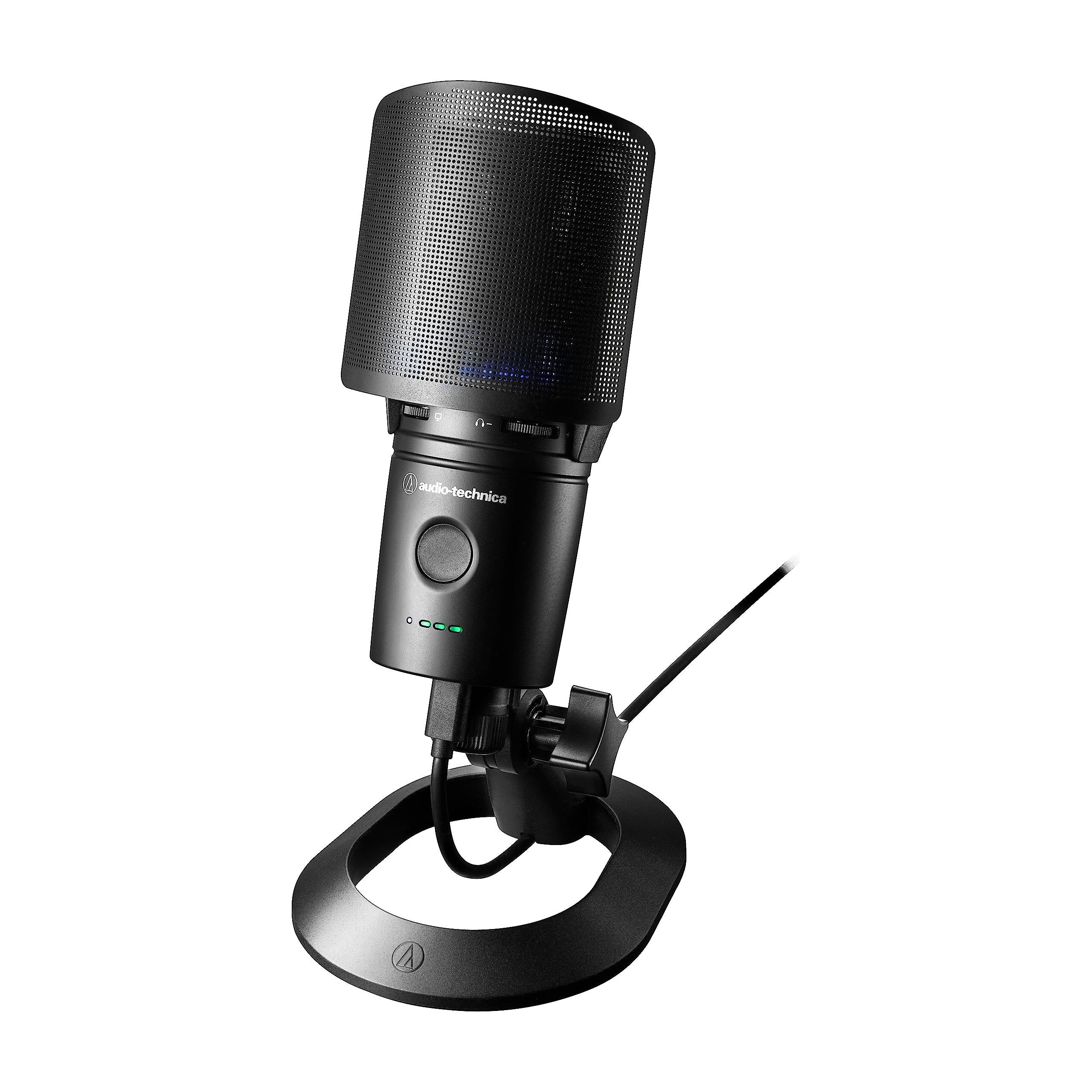 Audio Technica AT2020USBXP USB Condenser Mic, with DSP,Black