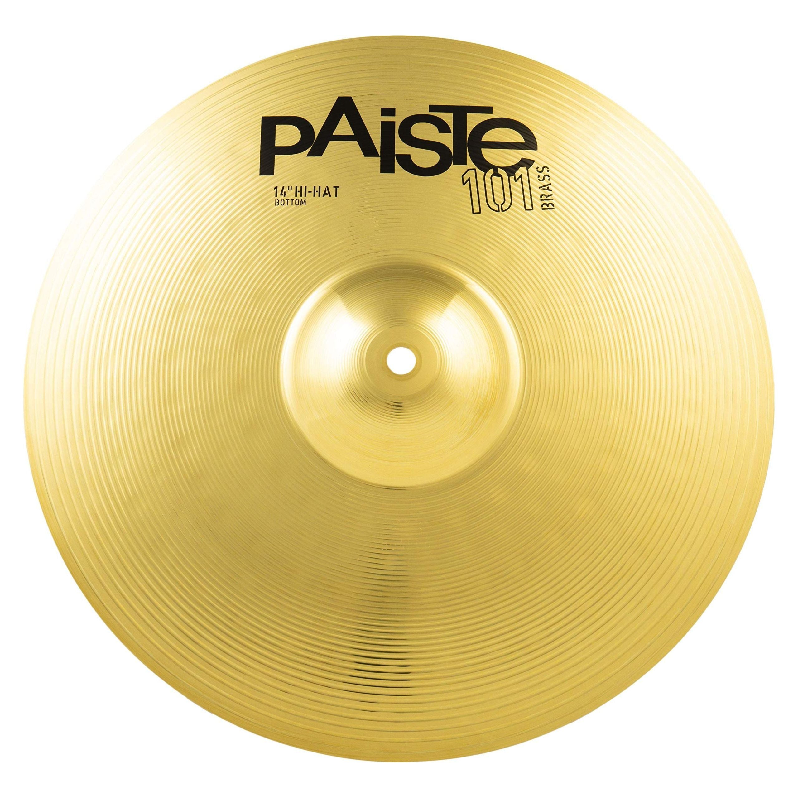 Paiste 14 inch 101 Brass Hi-hat Cymbals