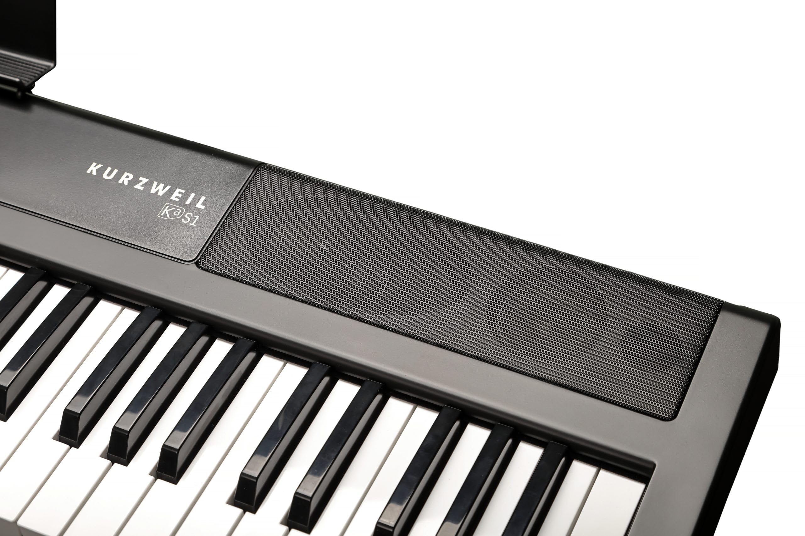 Kurzweil Ka S1 88-Key Semi-Weighted Hammer Action Digital Piano with 16 flagship Voices + Power Supply + Sustain Pedal (Black)