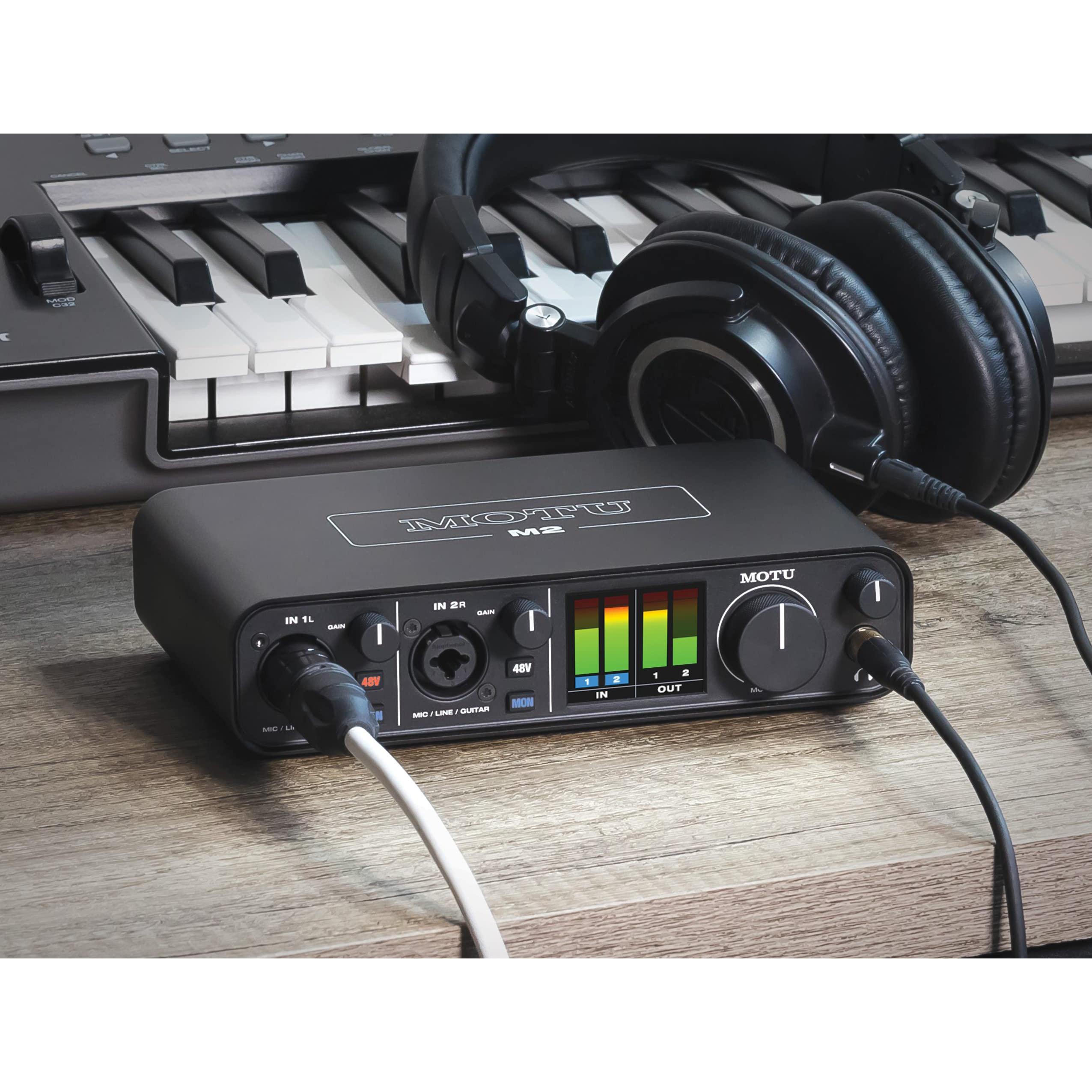 MOTU M2 2x2 USB-C Audio Interface