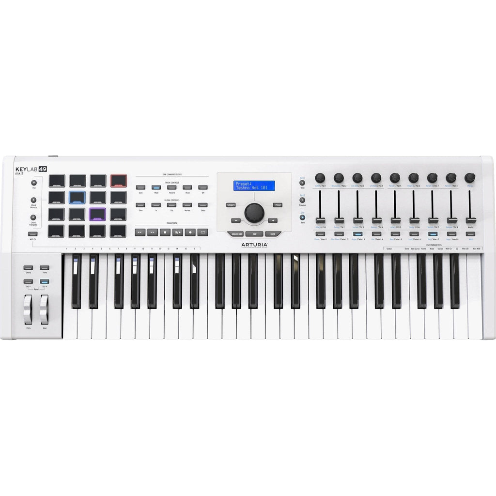 Arturia KeyLab 49 MkII - 49 Key Semi Weighted USB MIDI Keyboard Controller