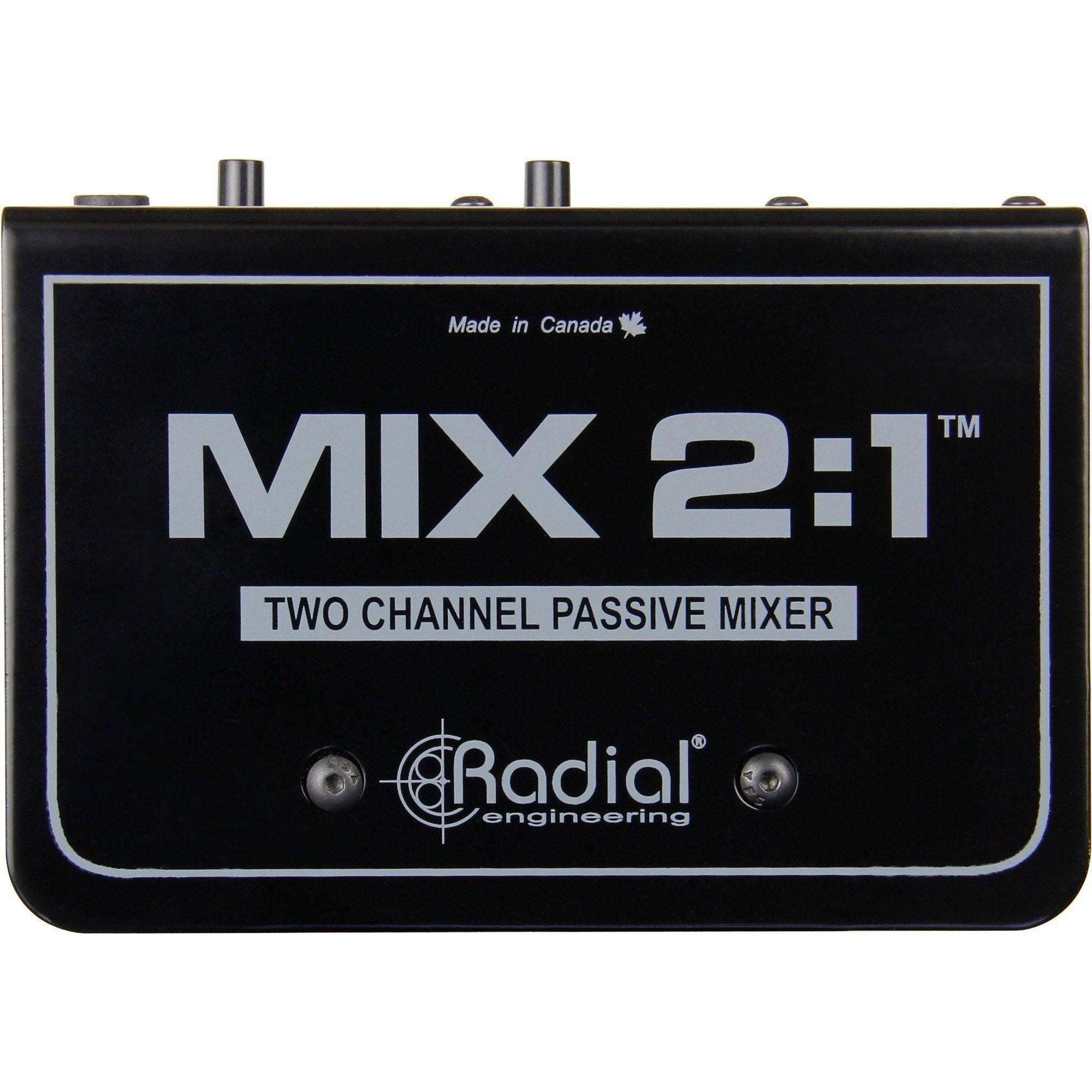 Radial Engineering Mix 2:1 Two Channel Summing Mixer/Audio Combiner