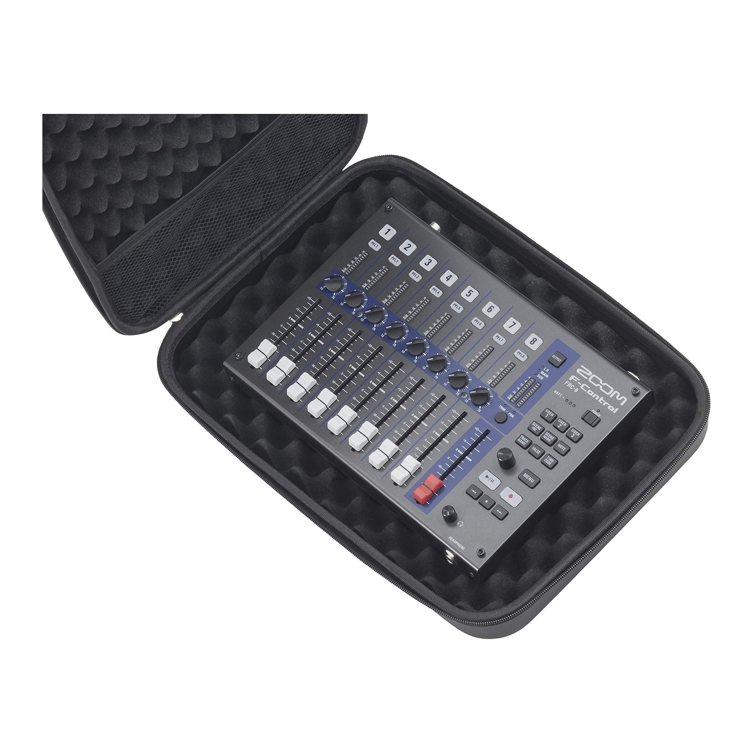 Zoom SCU-40 Universal Soft Shell Case For Zoom Recorders and Accessories, Lightweight, Padded Waffle-Shaped Foam Pads, Large Size