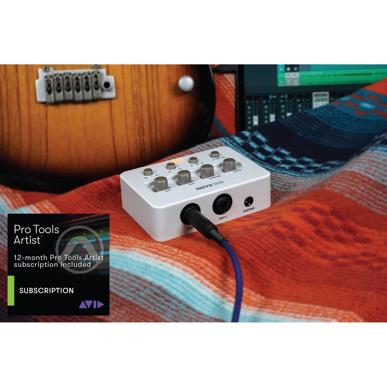 ESI Hitmaker DUO USB-C Audio Interface Bundle with Pro Tools Artist Software