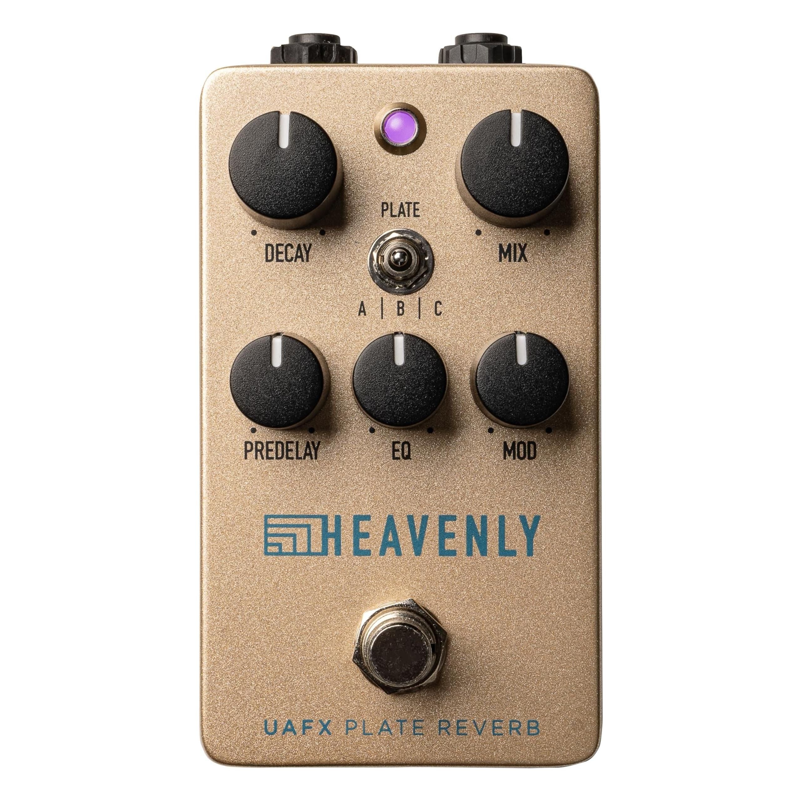 Universal Audio Heavenly Plate Reverb Effect Pedal