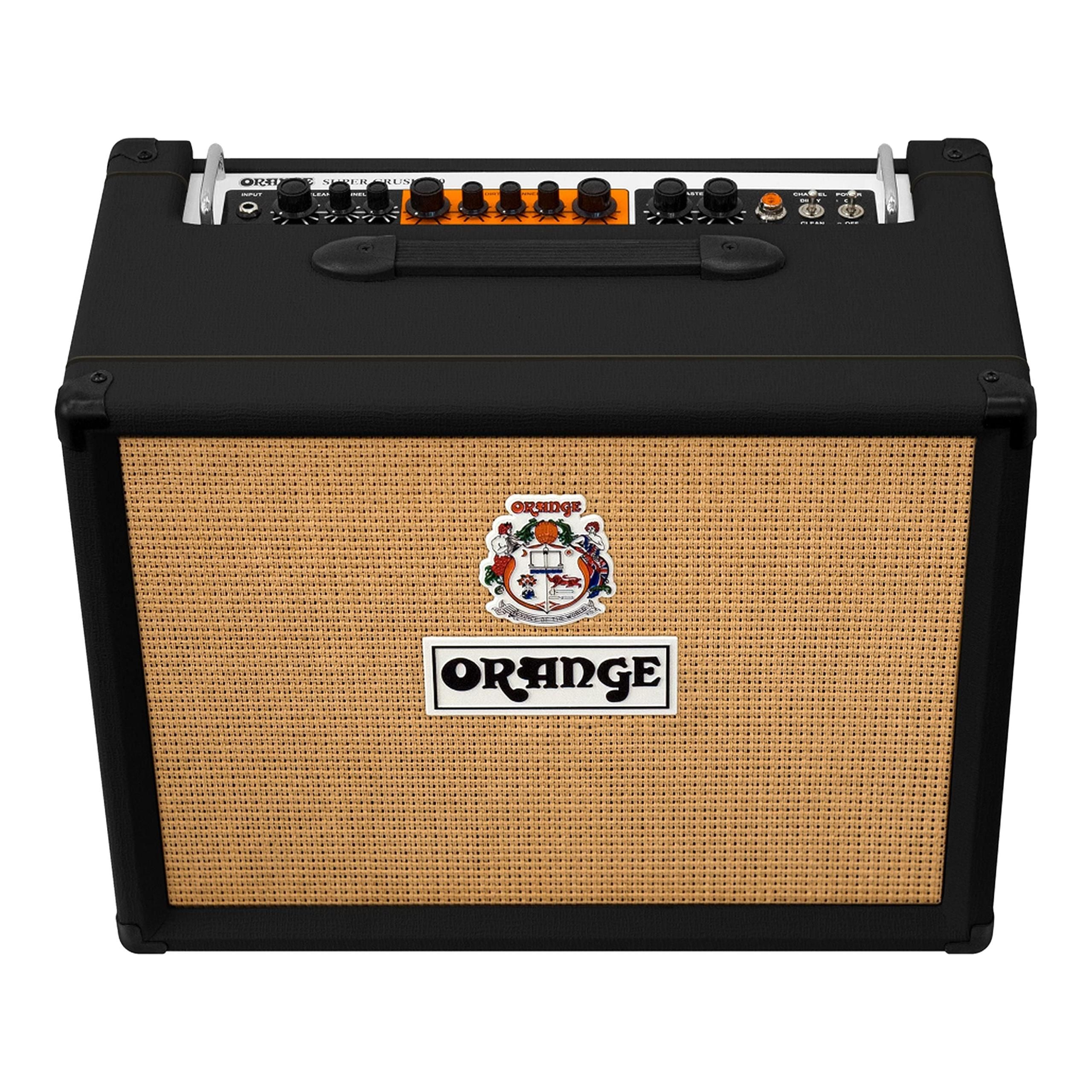 Orange Super Crush 100-100-watt Solid-state 1 x 12" Combo - Black