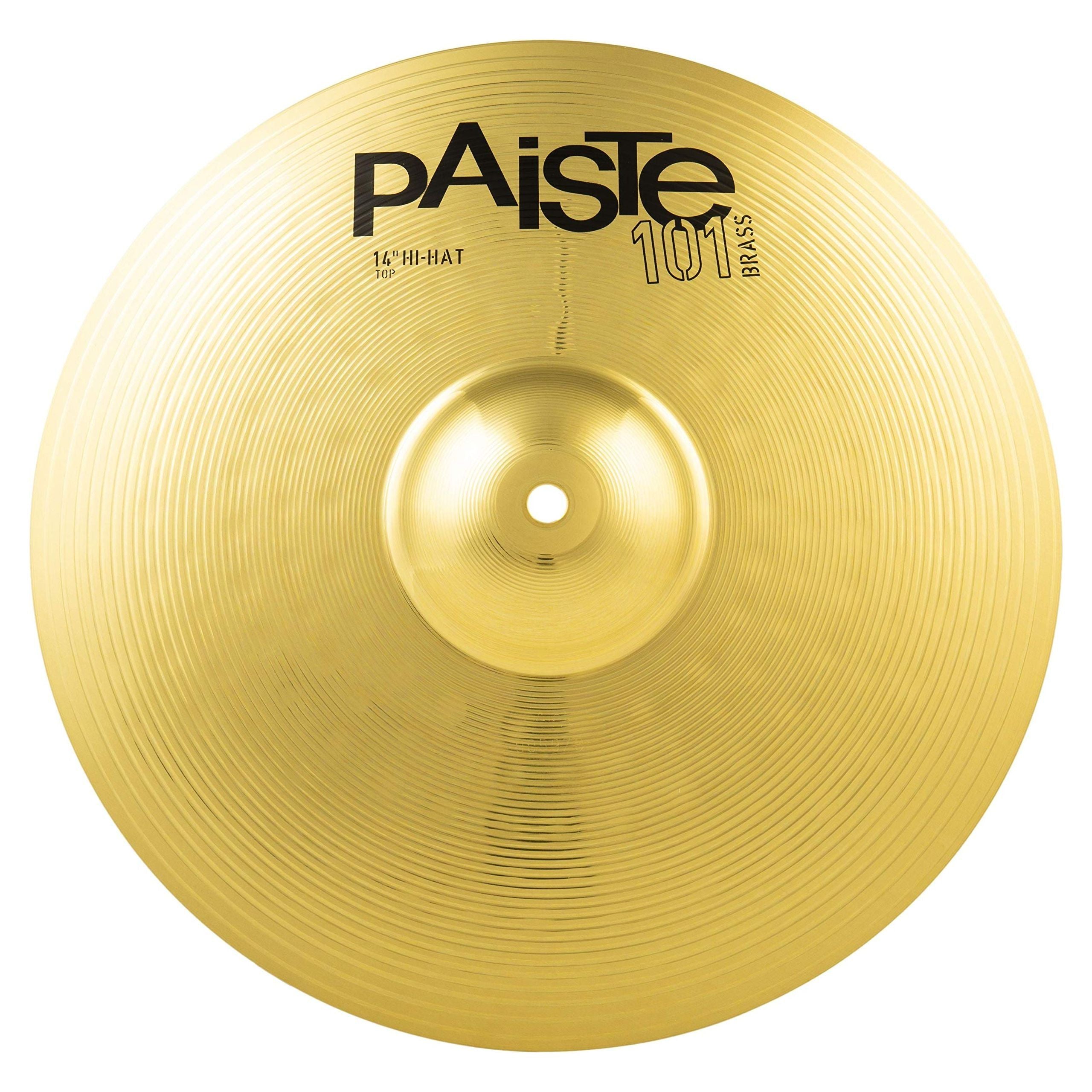 Paiste 14 inch 101 Brass Hi-hat Cymbals