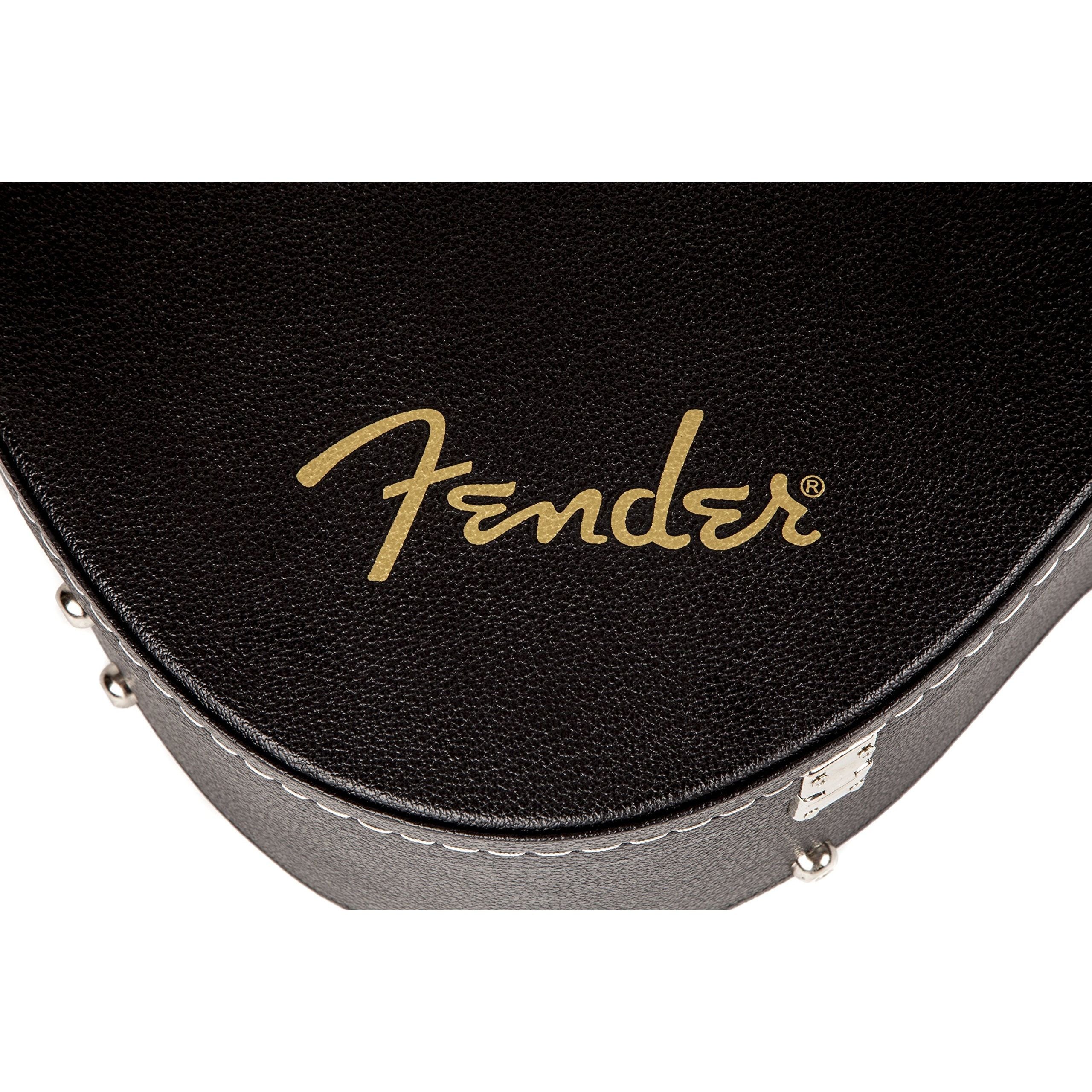 Fender Flat-Top Acoustic Guitar Case, Dreadnought, Black