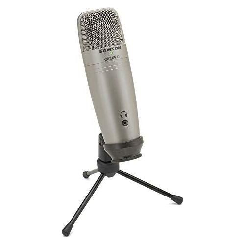 Samson 29/C01UPRO USB Microphone, Silver