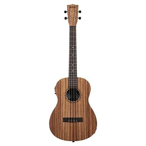 Kala Brand Music Co. Teak Collection, 4-String Ukulele, Natural, Baritone (KA