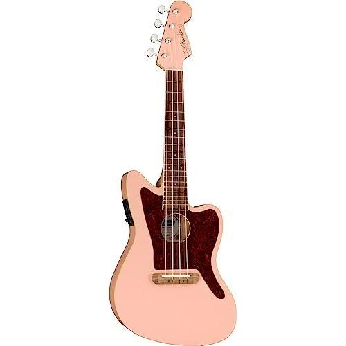 Fender, 4-String Ukulele, Right, Shell Pink (0970533556)