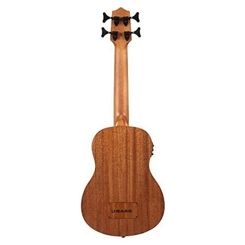 Kala Brand Music Co, 4-String Ukulele, Right, Natural, UBASS BAKITHI-FS