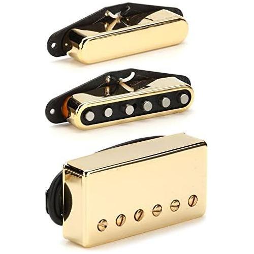 Seymour Duncan Lari Basilio 3-piece Pickup Set with Trembucker Bridge - Gold