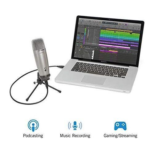 Samson 29/C01UPRO USB Microphone, Silver