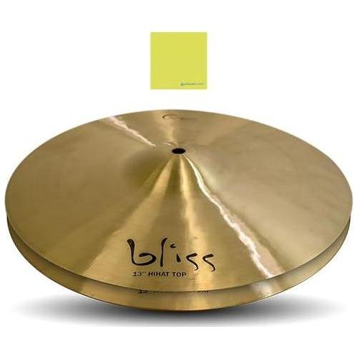 Dream Cymbals and Gongs BHH13 Bliss Hi Hat 13" Bundle w/Liquid Audio Polishing Cloth