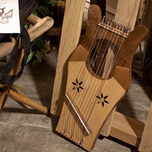 Mid-East Mini Kinnor Harp - Light - Walnut