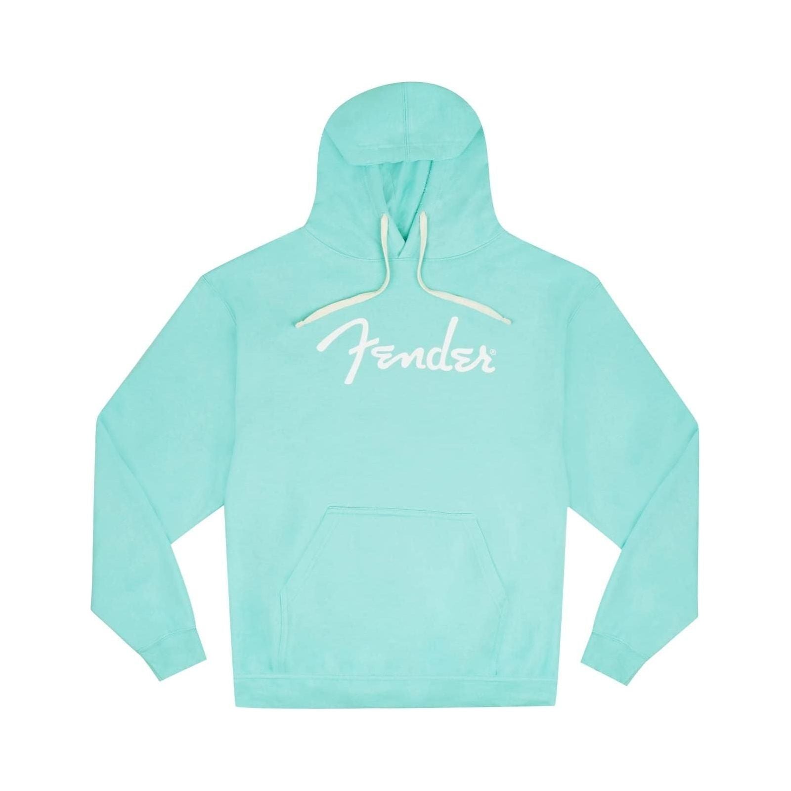 Fender Spaghetti Logo Hoodie, Daphne Blue, S