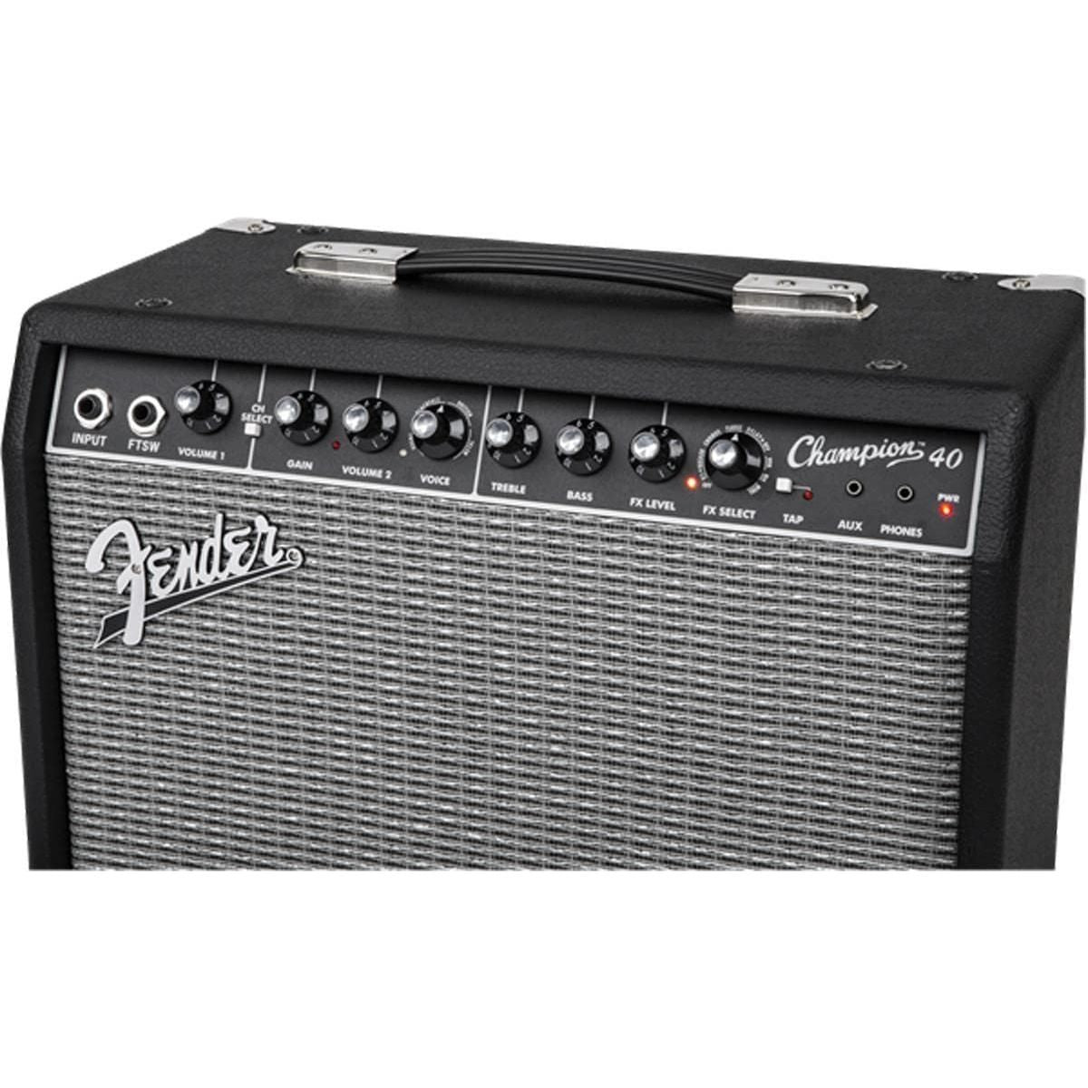 Fender Champion 40 Guitar Amplifier, with 2-Year Warranty