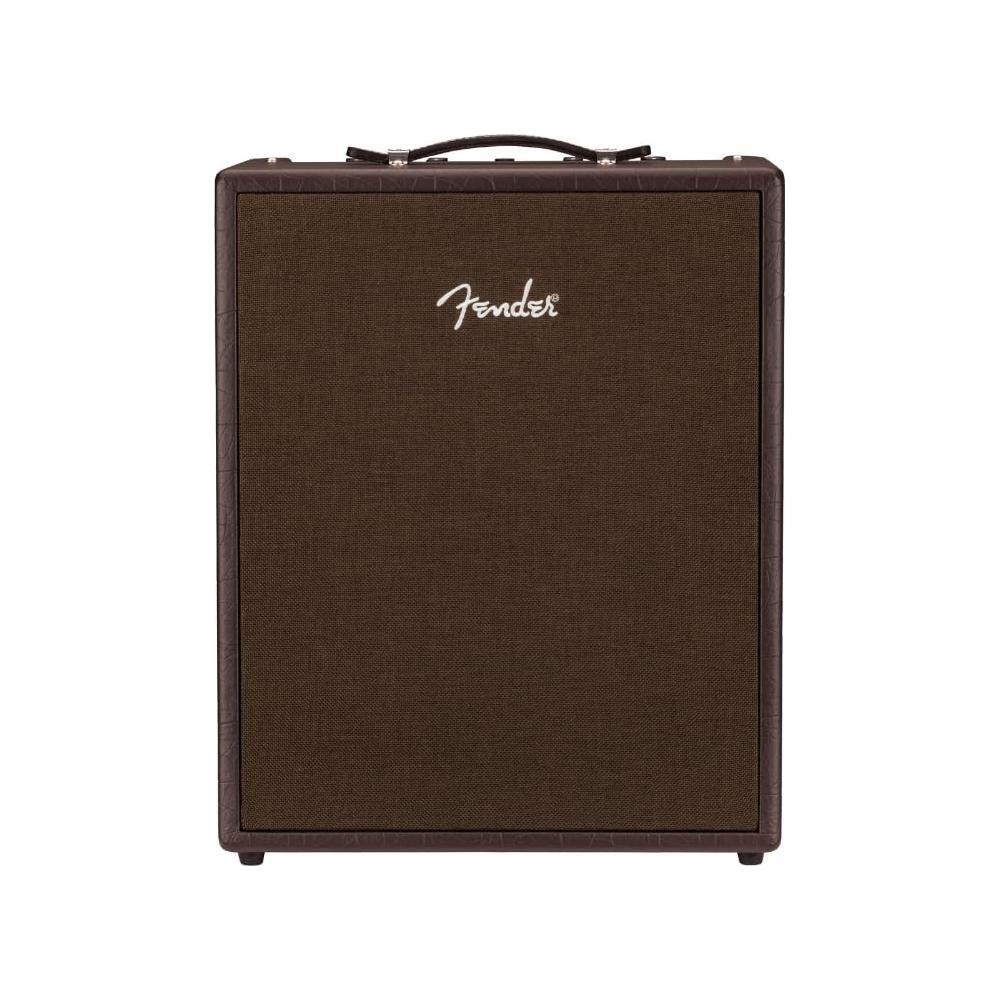 Fender Acoustic SFX II 120V Guitar Amplifier, Dark Brown Bundle w/ 12x Picks, Pig Hog Instrument Cable and Liquid Audio Polishing Cloth