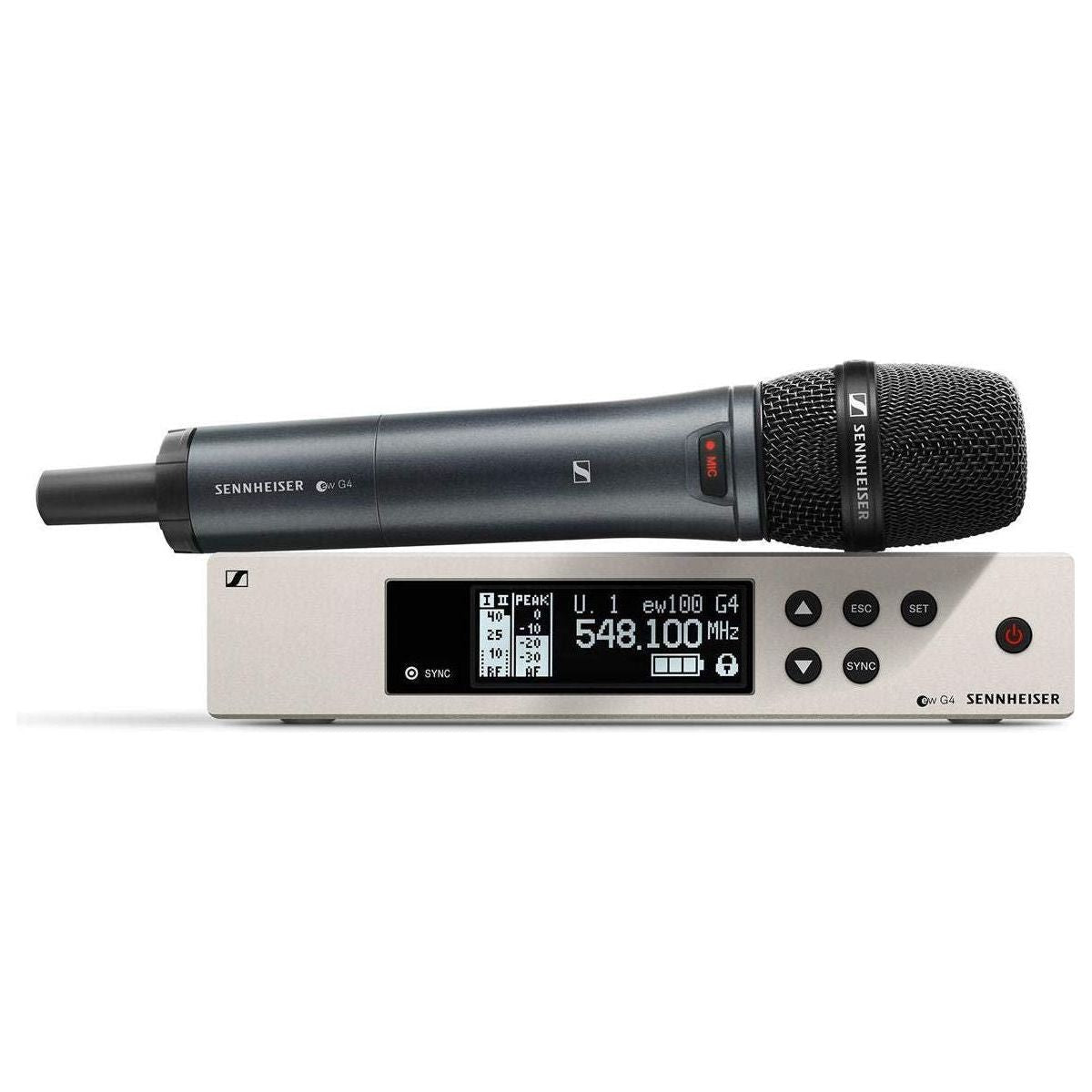 Sennheiser Pro Audio Sennheiser EW 100-835S Wireless Dynamic Cardioid Microphone System-A Band (516-558Mhz), 100 G4-835-S-A