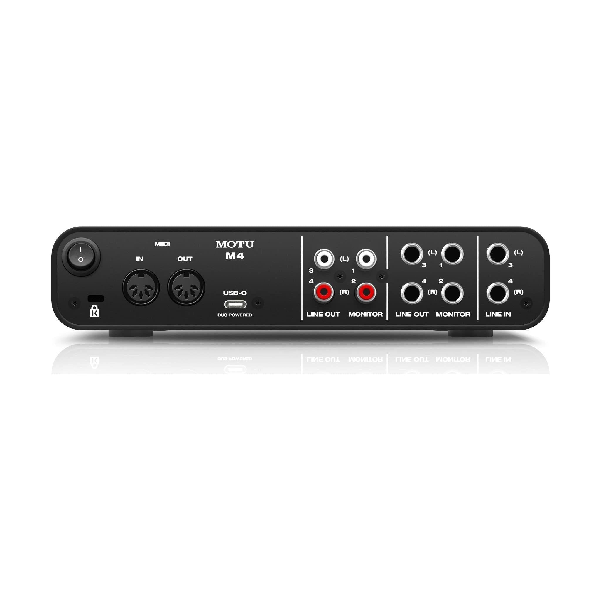 MOTU M4 4x4 USB-C Audio Interface