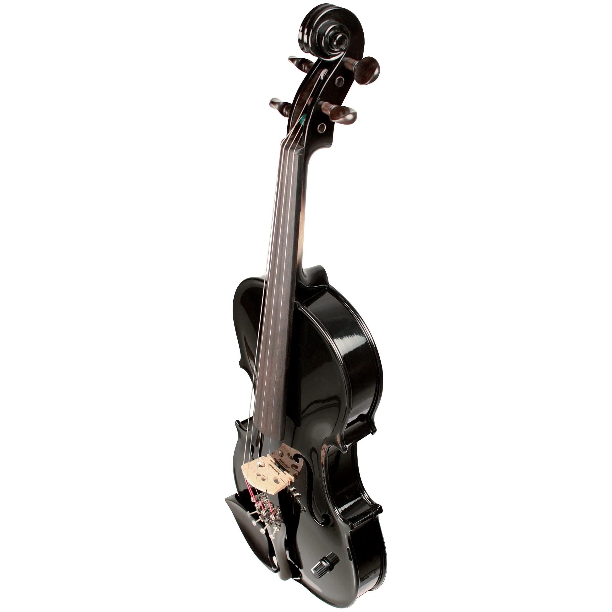 Barcus Berry, 4-String Violin, Right, Piano Black, 4/4 (BAR-AEBK)