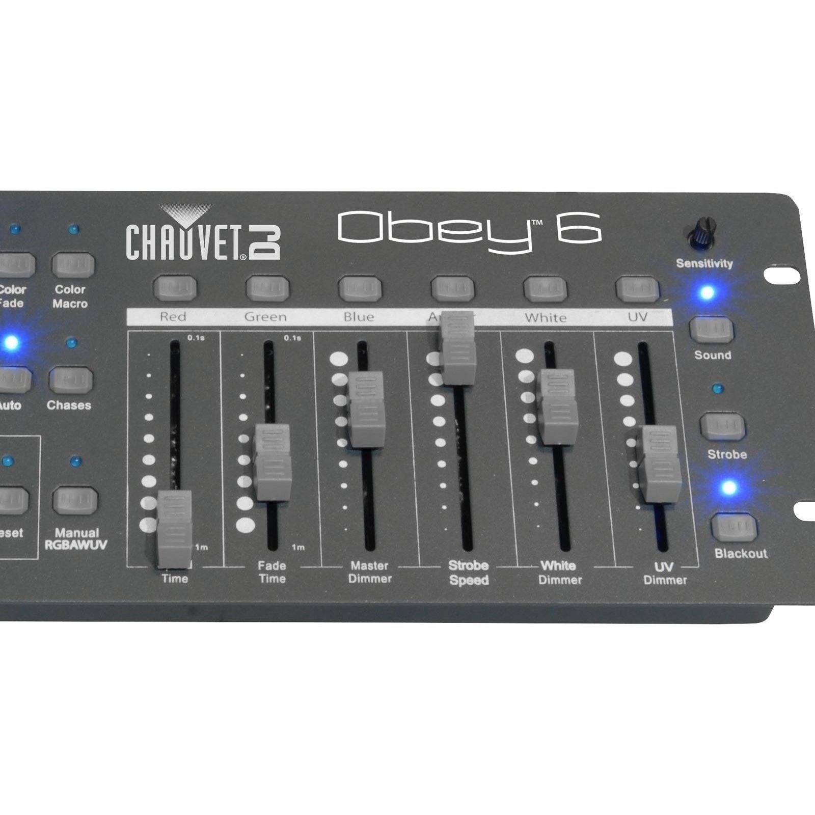 CHAUVET DJ Obey 6 Universal DMX-512 Compact Stage Light Controller