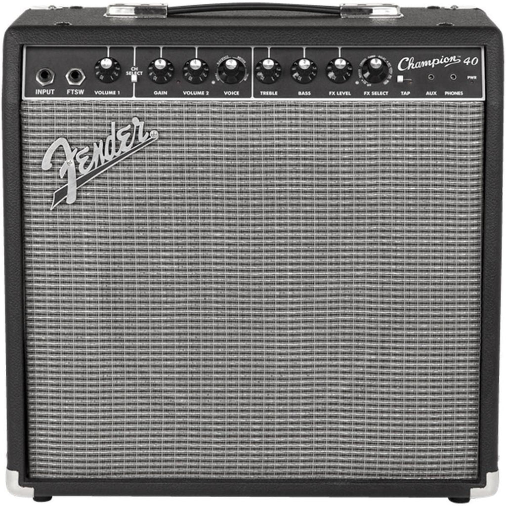 Fender Champion 40 Guitar Amplifier, with 2-Year Warranty