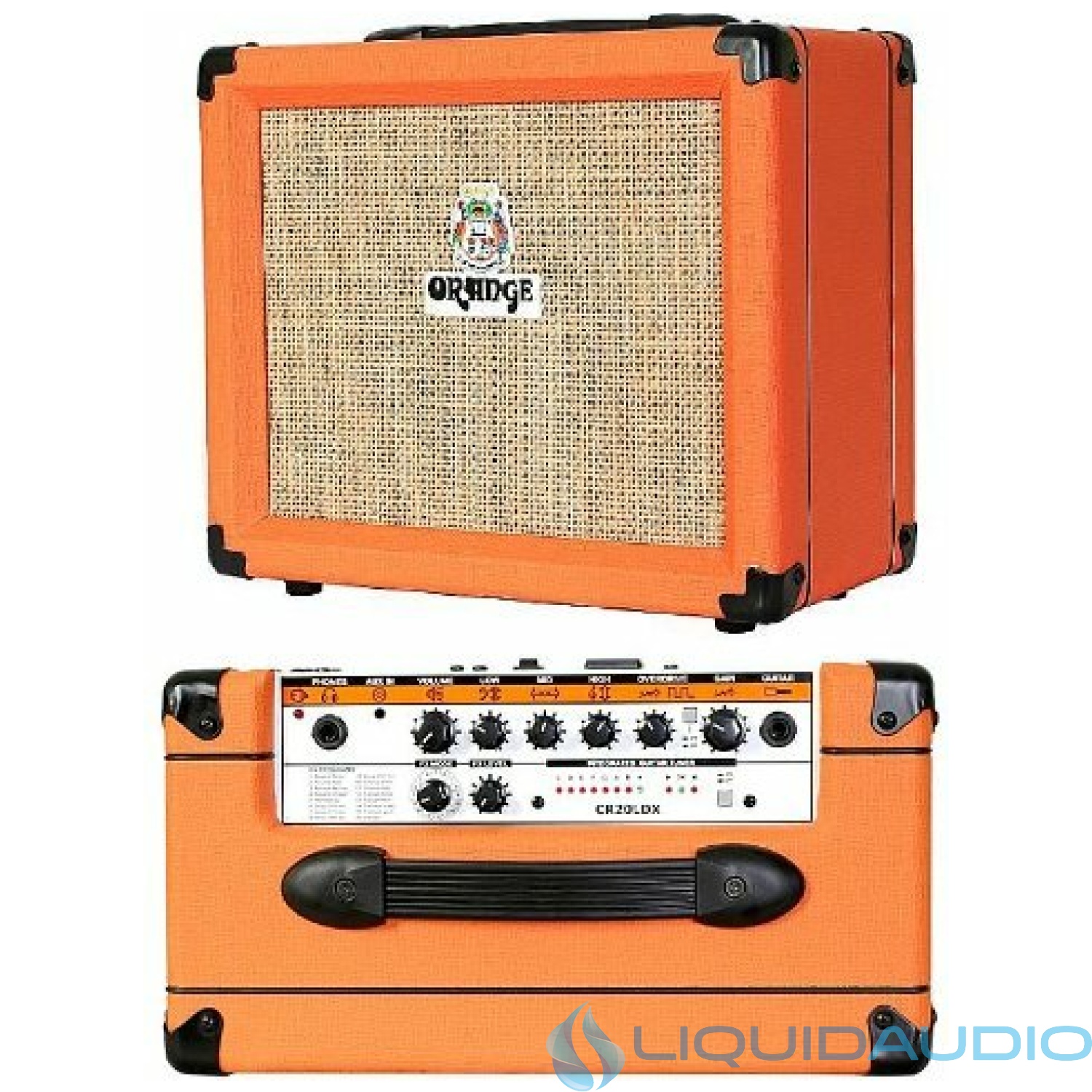 Orange Amplifiers Crush PiX Series CR20LDX 20W 1x8 Guitar Combo Amp Orange Tolex